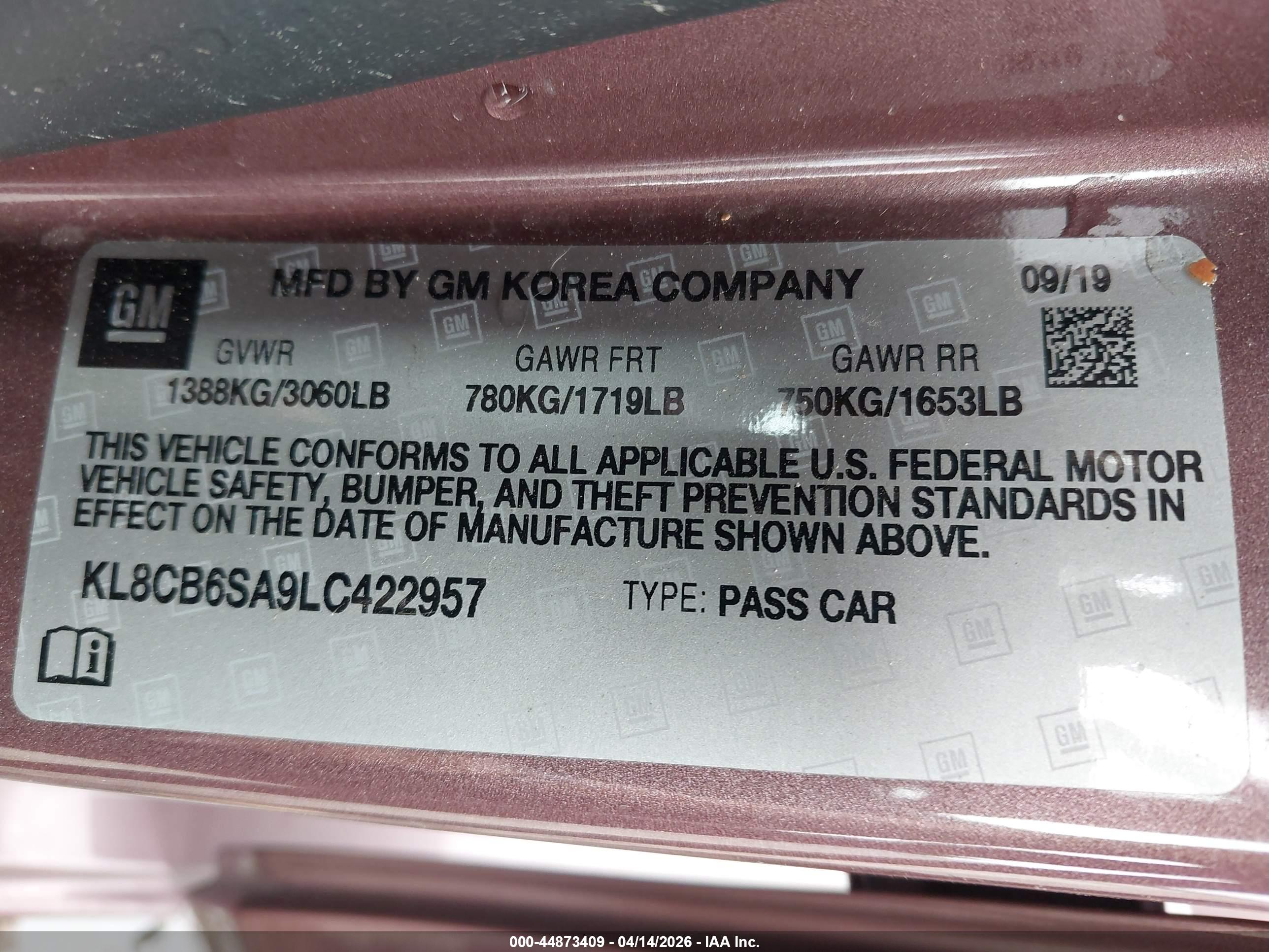 CHEVROLET SPARK image 9