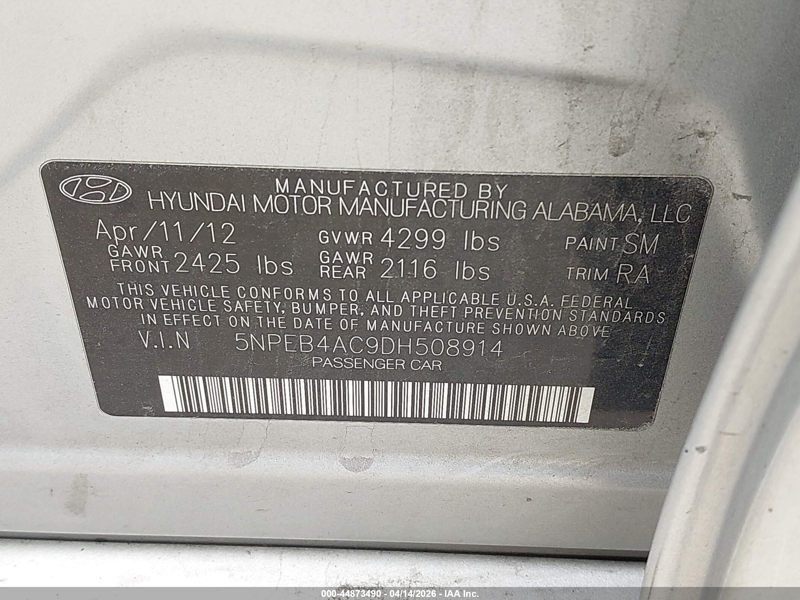 HYUNDAI SONATA image 9