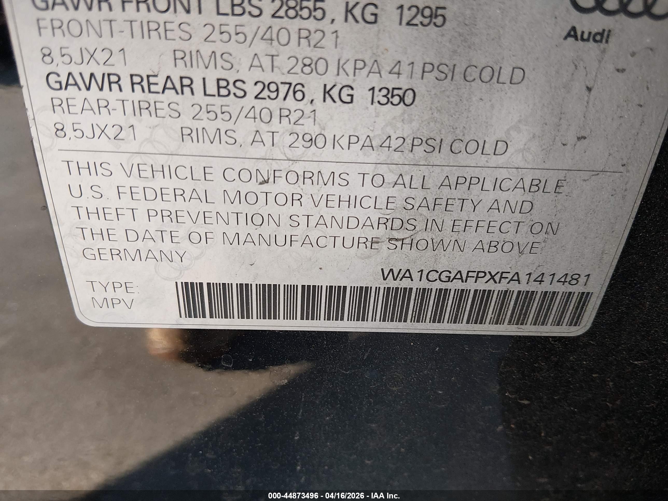 AUDI SQ5 image 9