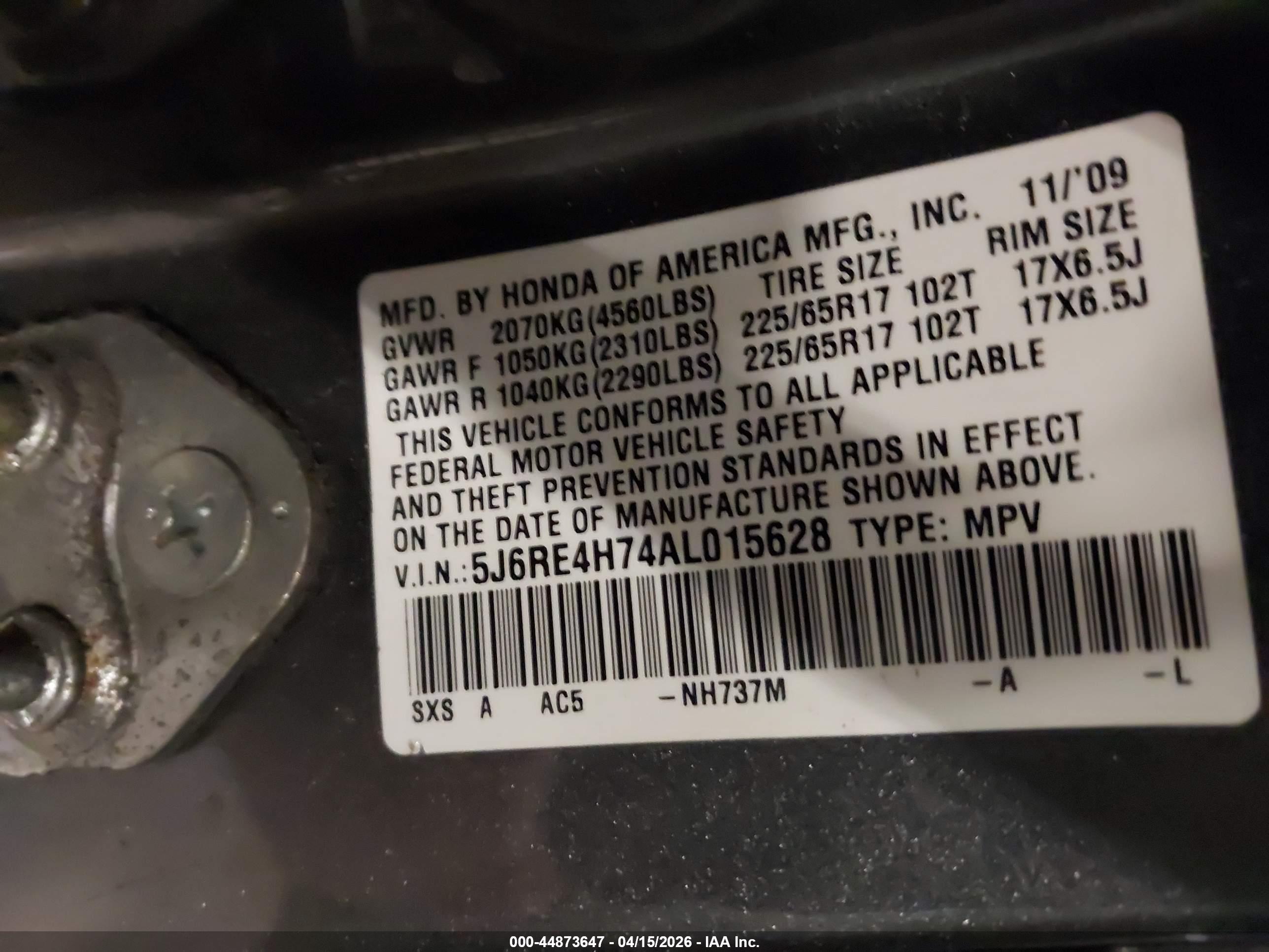 HONDA CR-V image 9