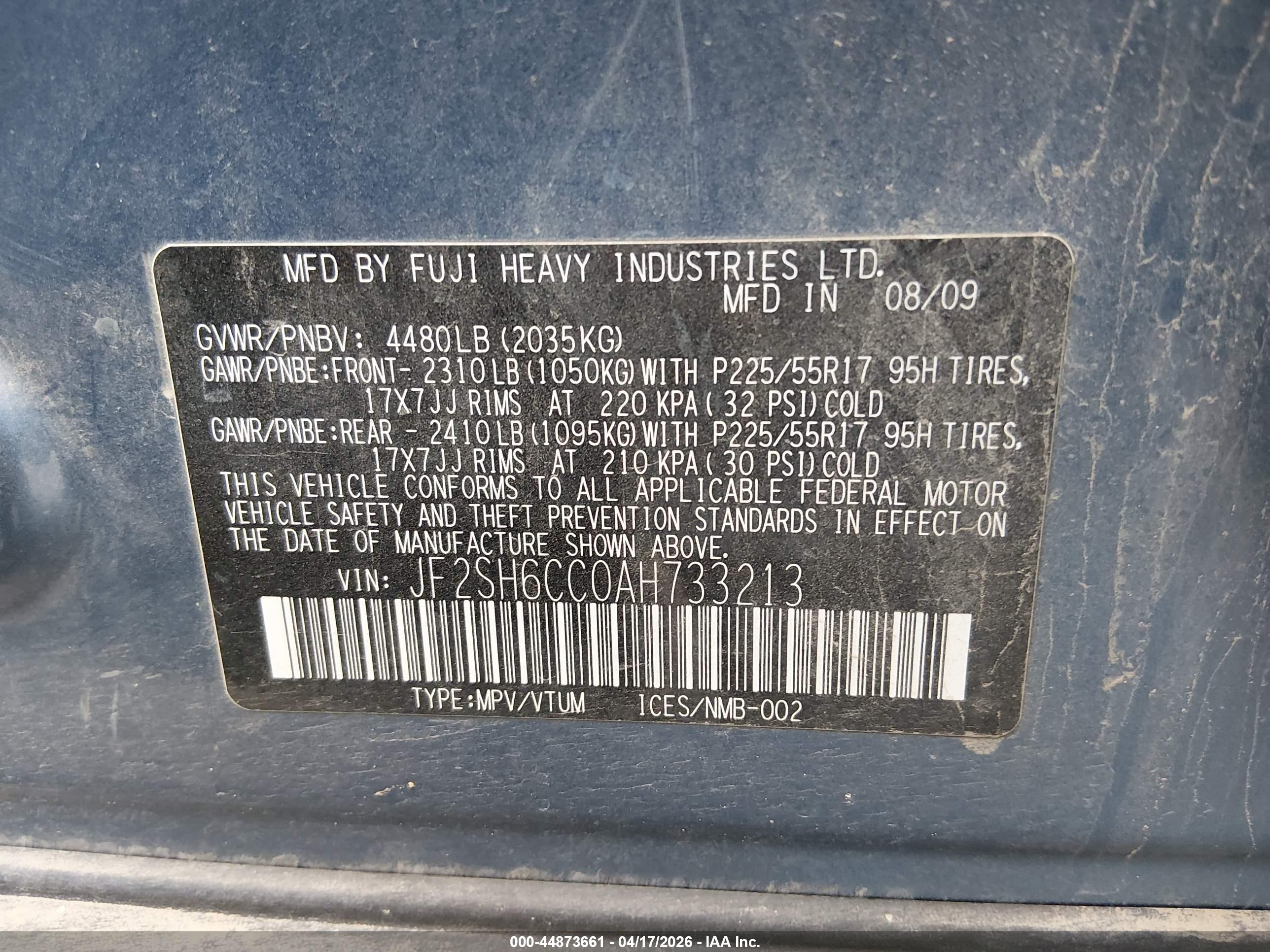 SUBARU FORESTER image 9
