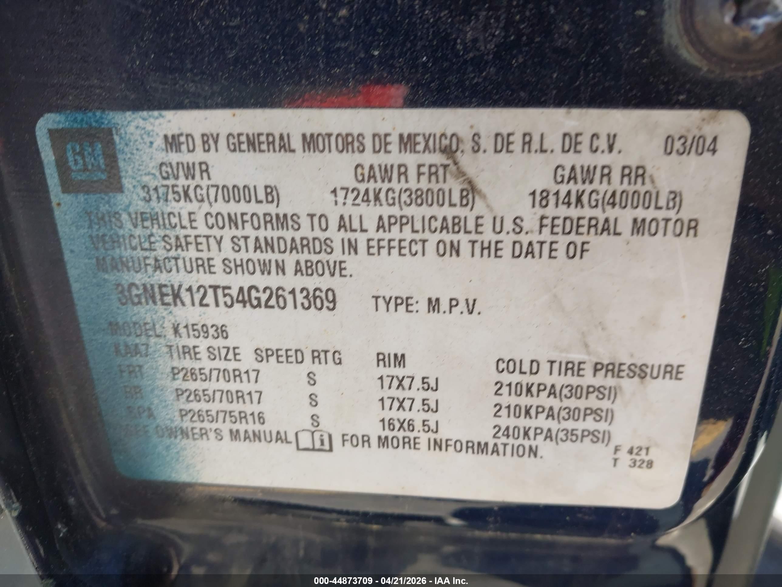 CHEVROLET AVALANCHE image 9