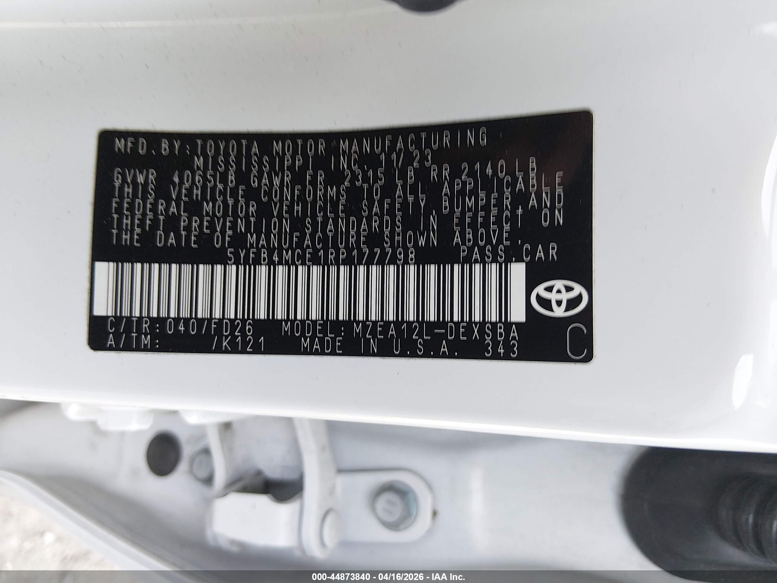 TOYOTA COROLLA image 9