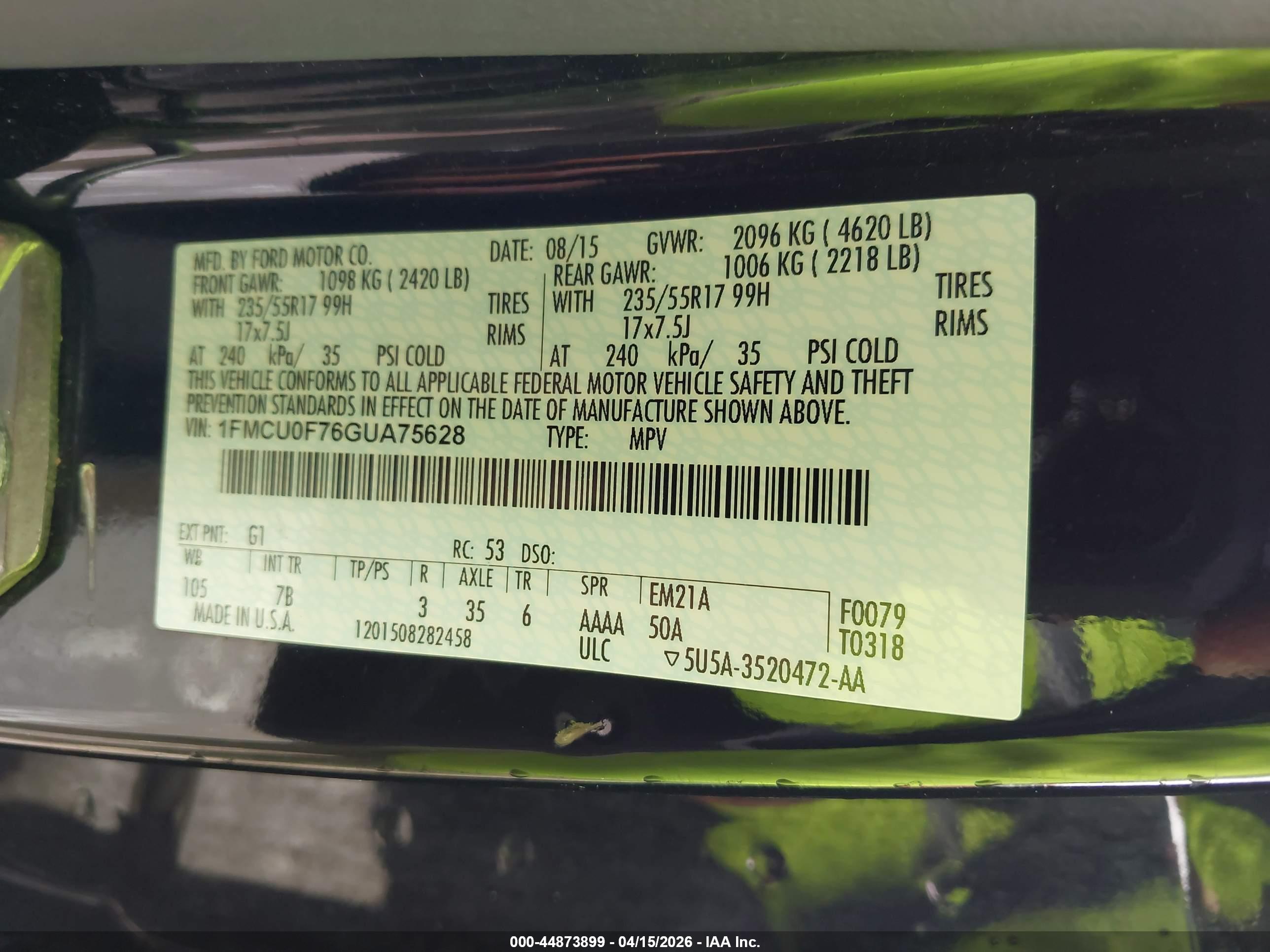 FORD ESCAPE image 9