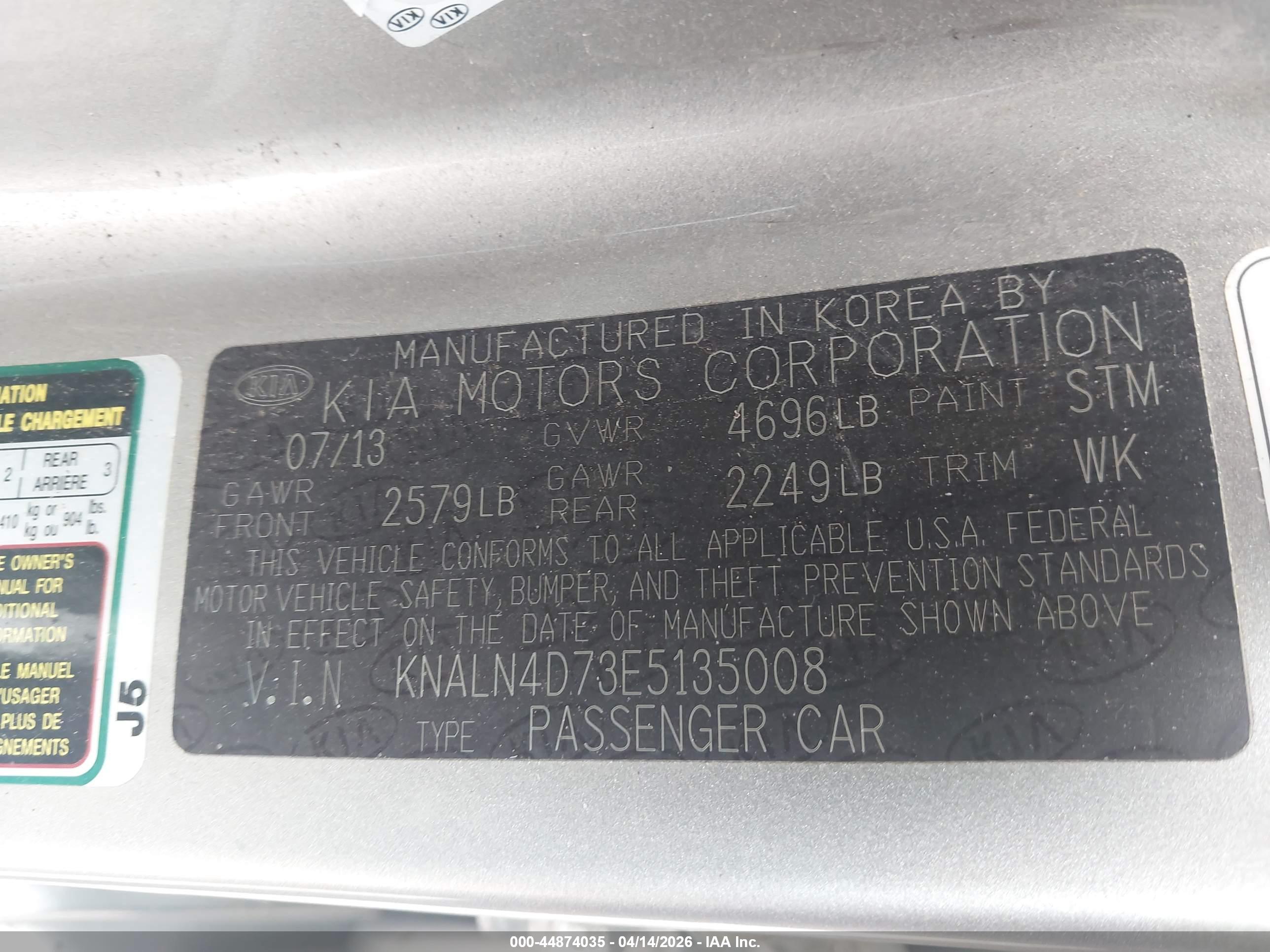 KIA CADENZA image 9