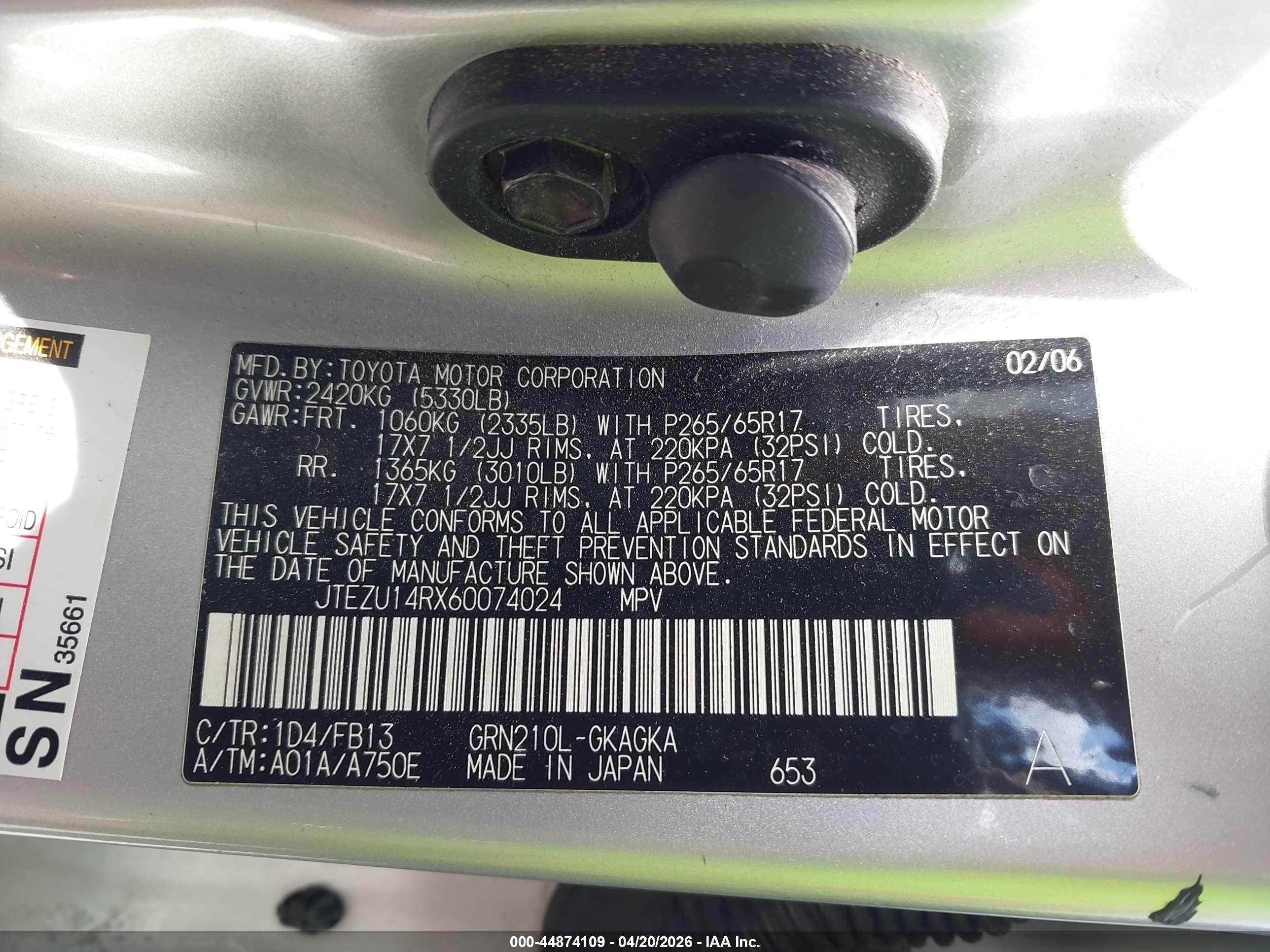 TOYOTA 4RUNNER image 9