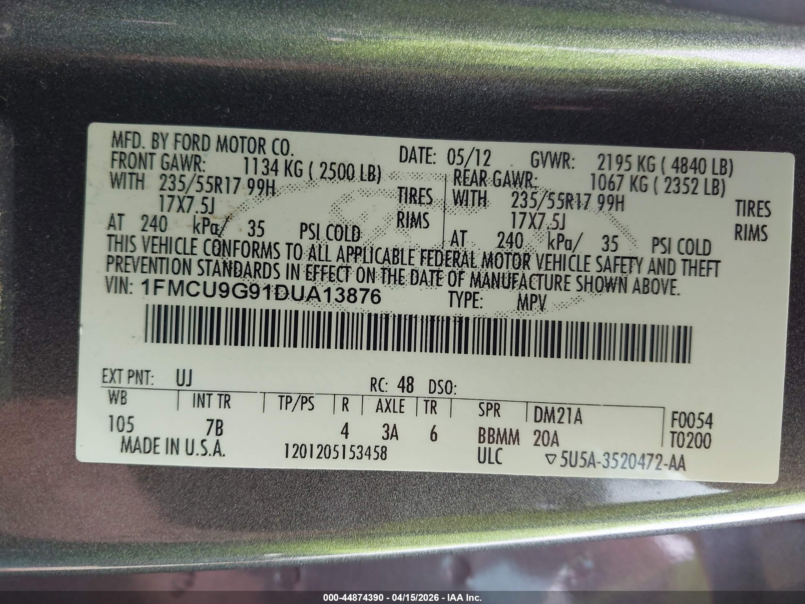 FORD ESCAPE image 9