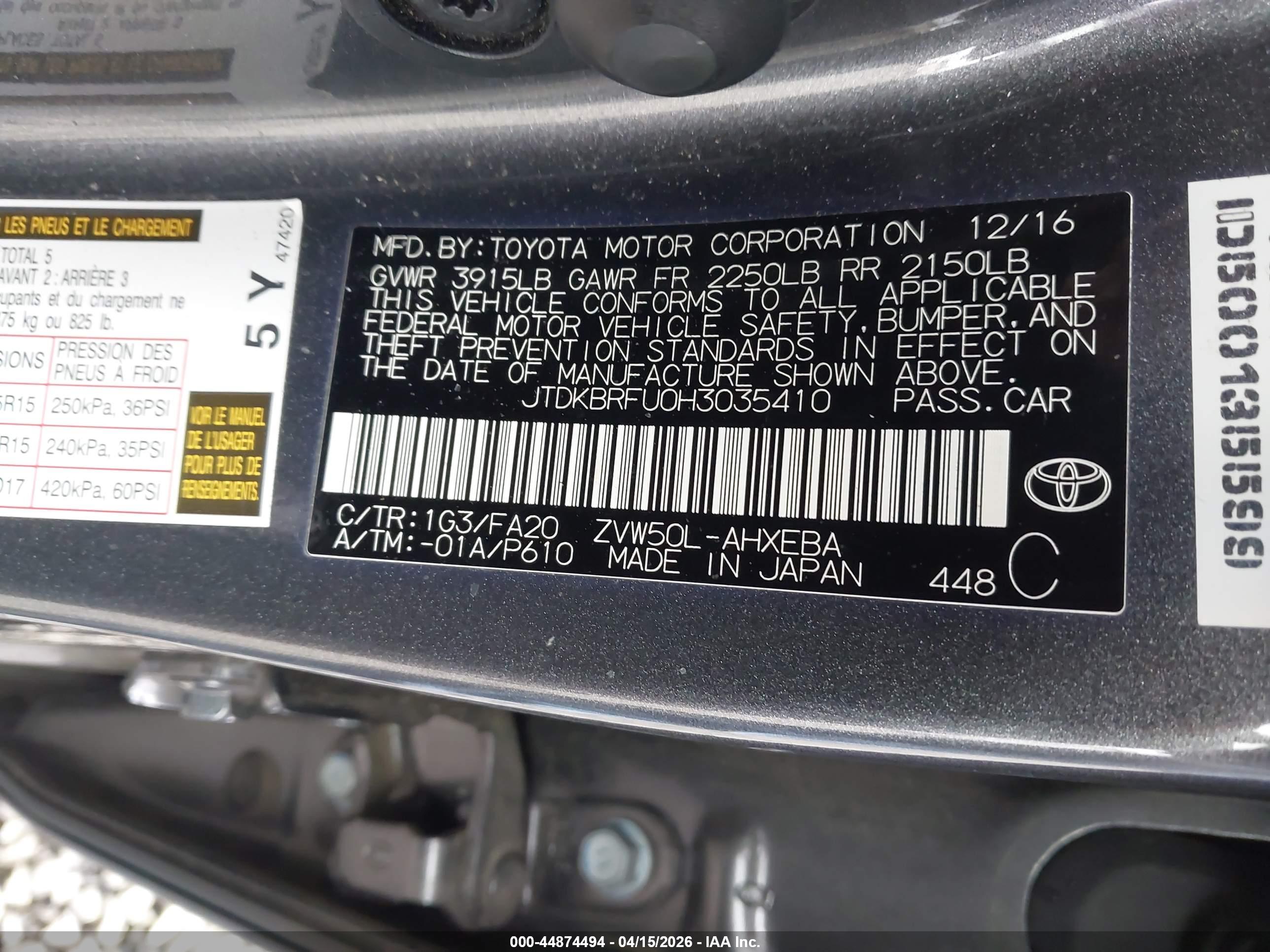 TOYOTA PRIUS image 9