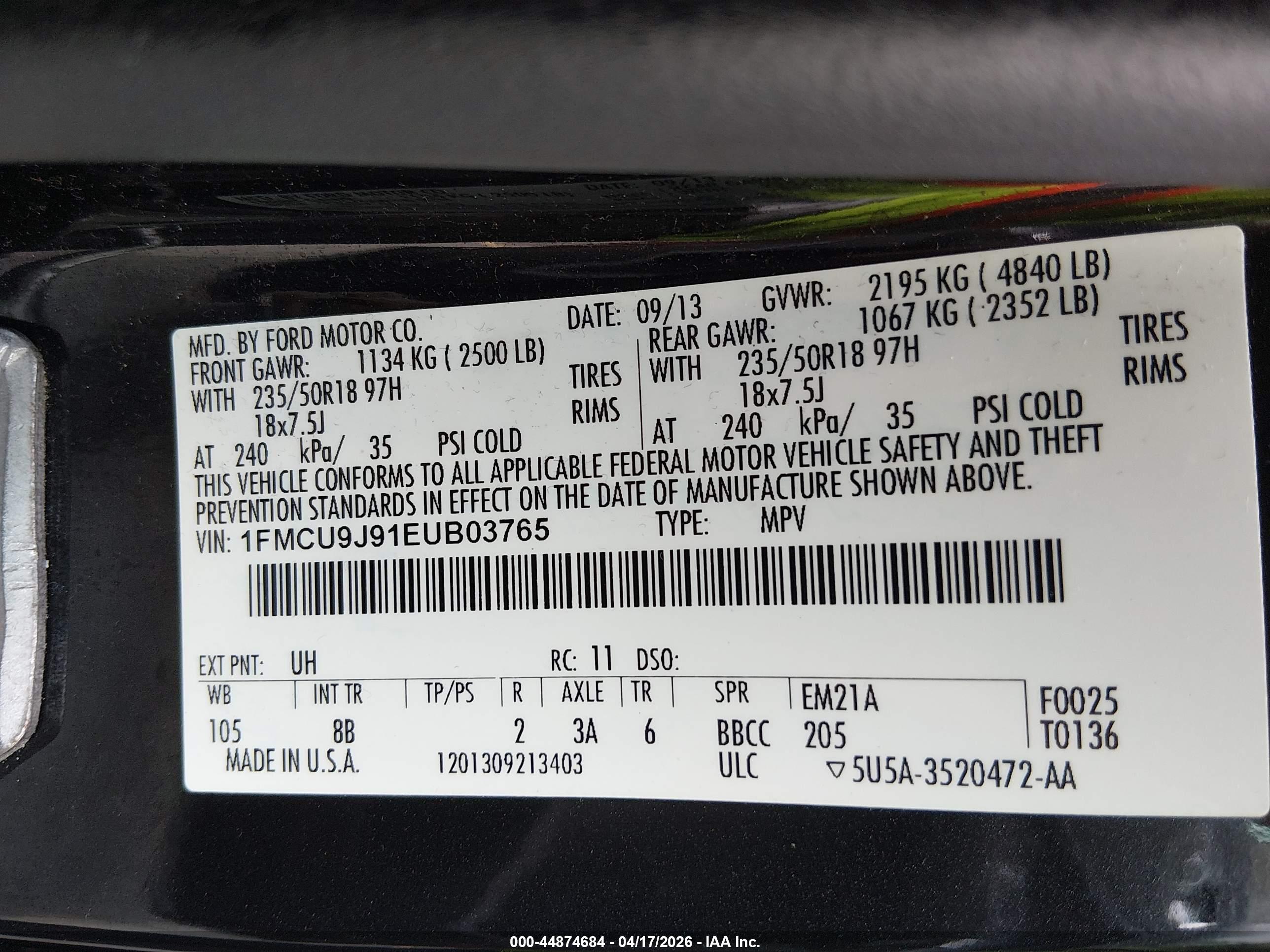 FORD ESCAPE image 9