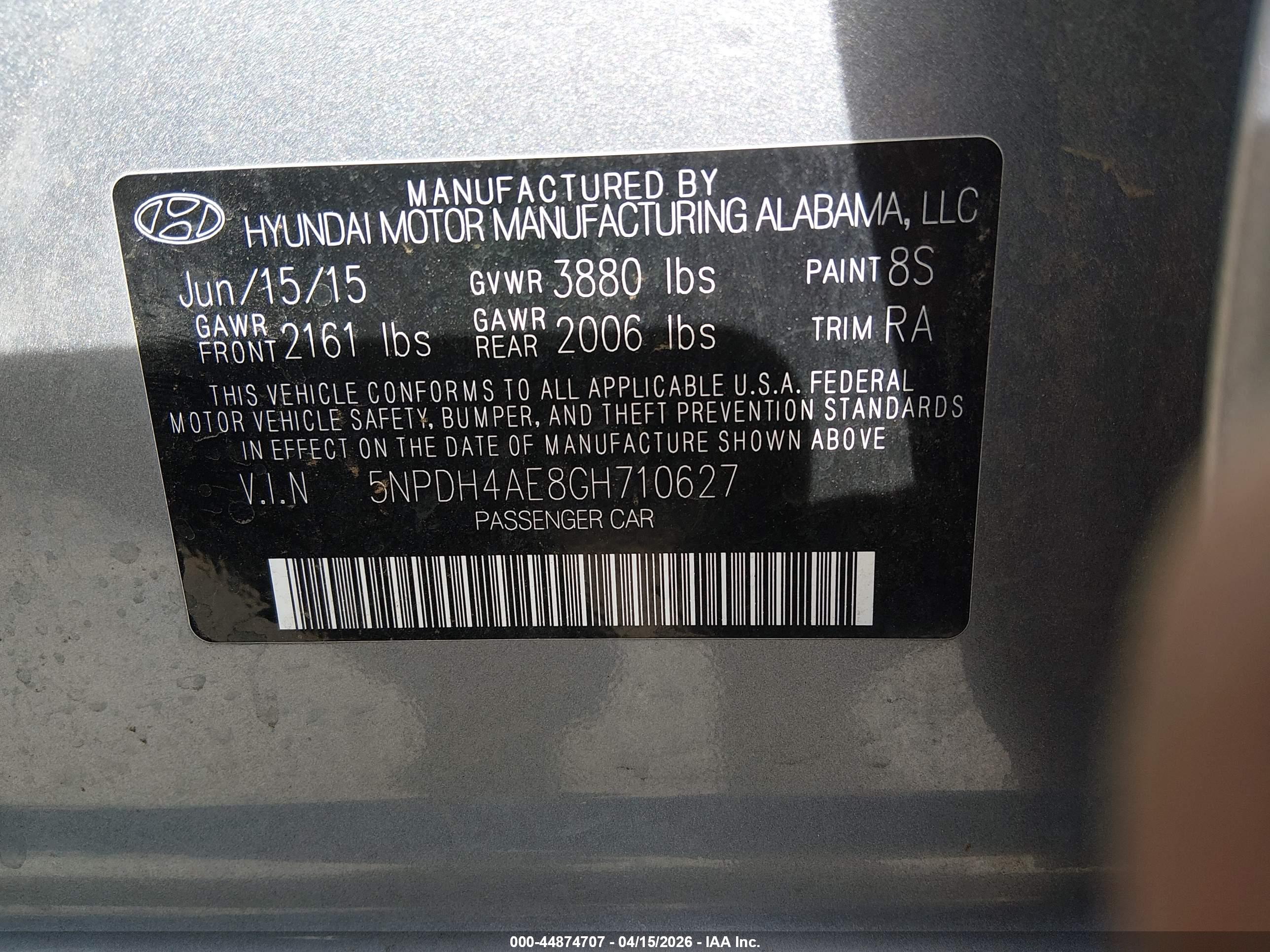 HYUNDAI ELANTRA image 9