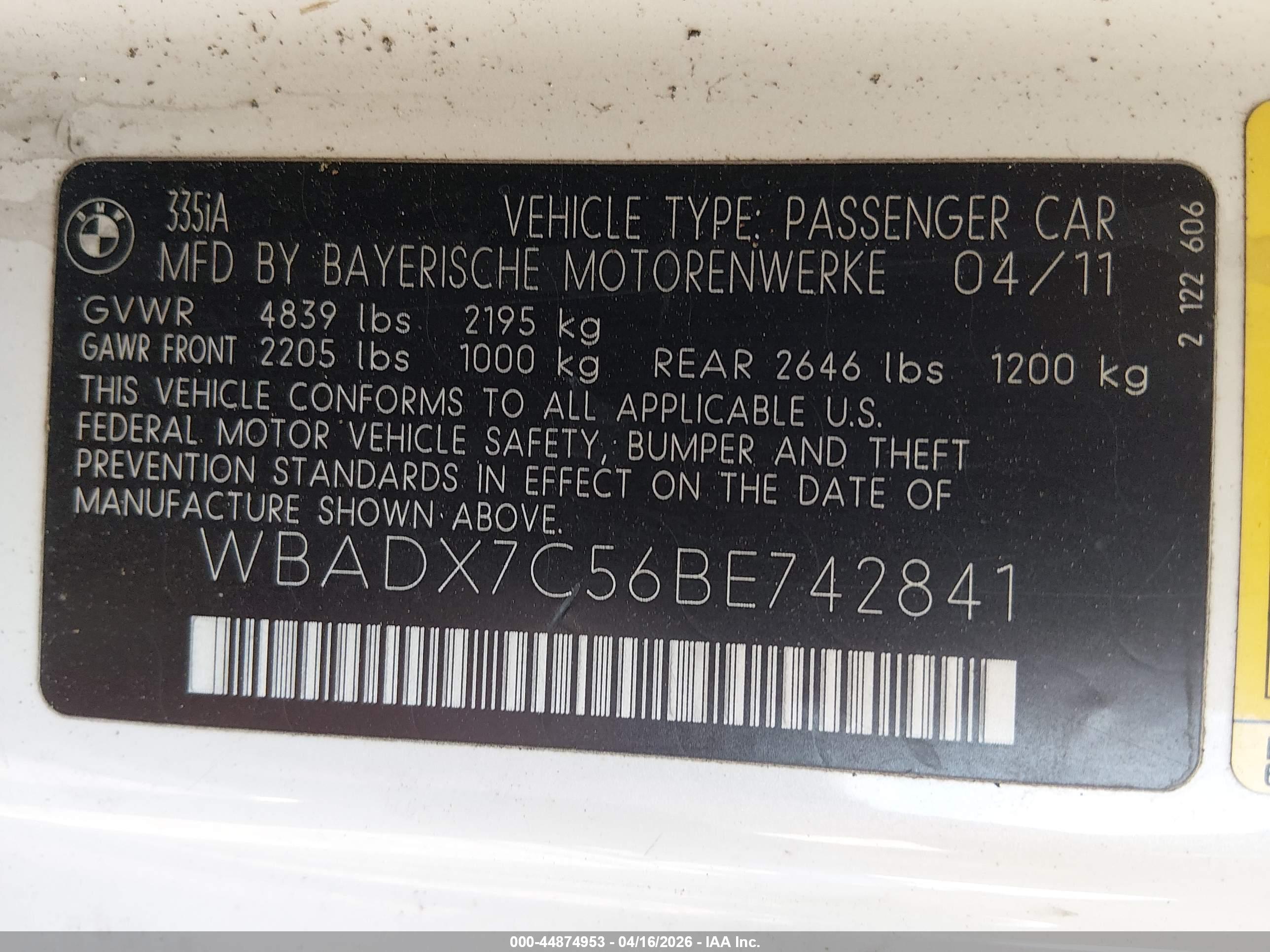BMW 335I image 9