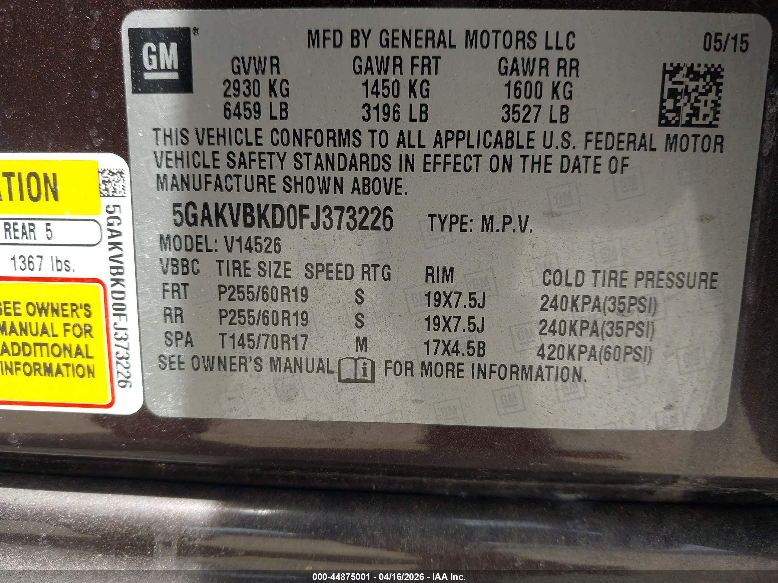BUICK ENCLAVE image 9