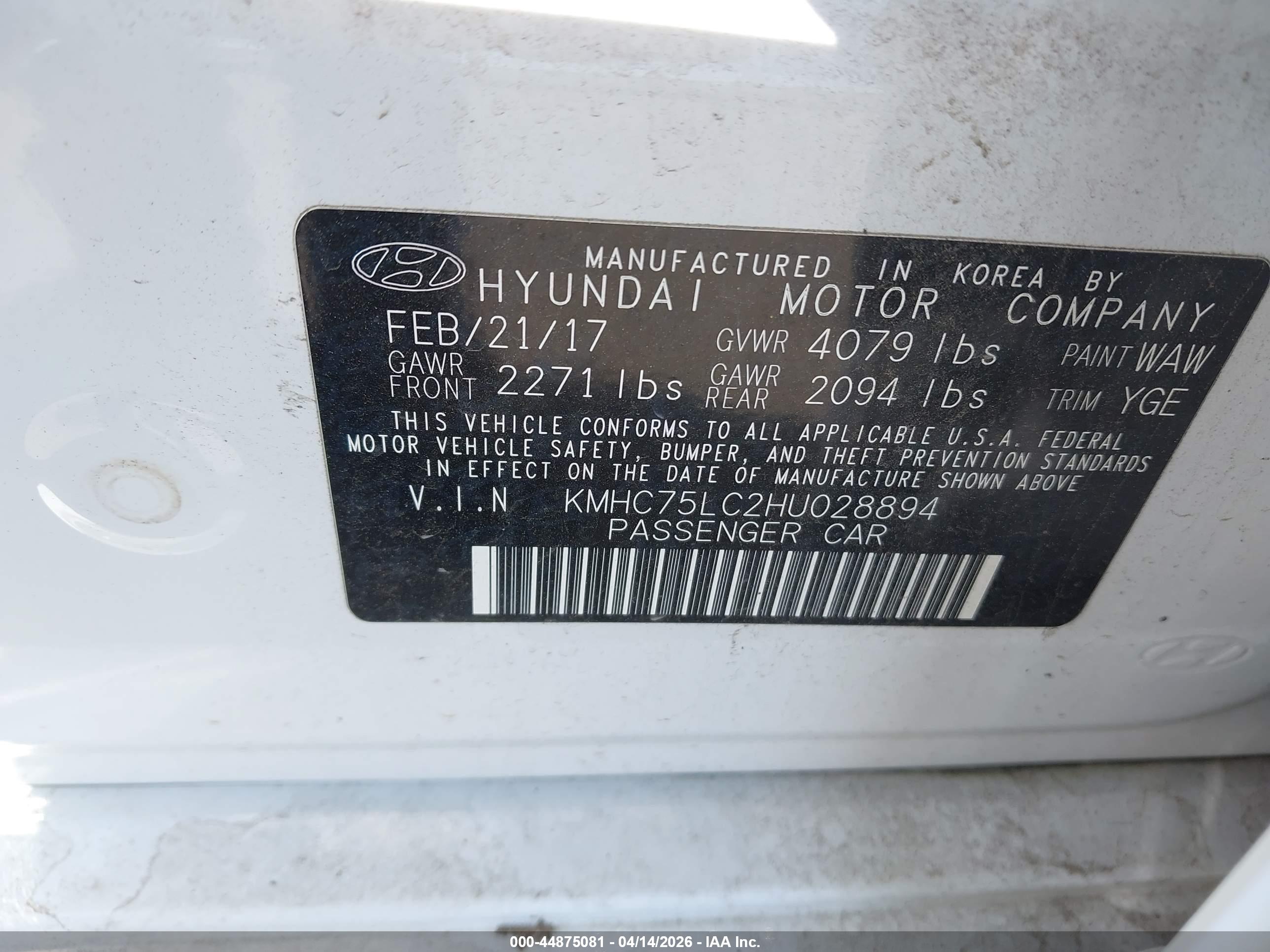HYUNDAI IONIQ image 9