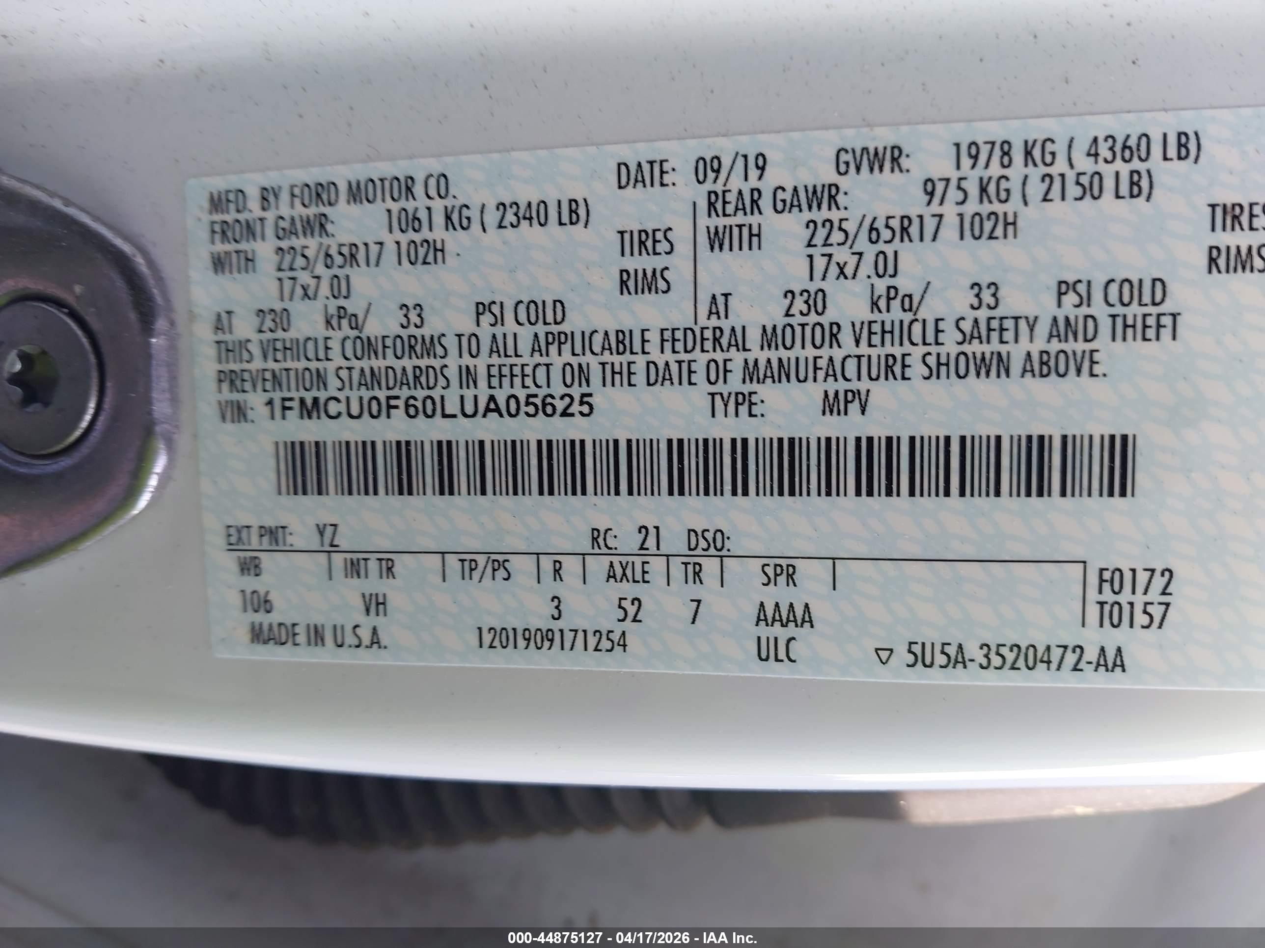 FORD ESCAPE image 9
