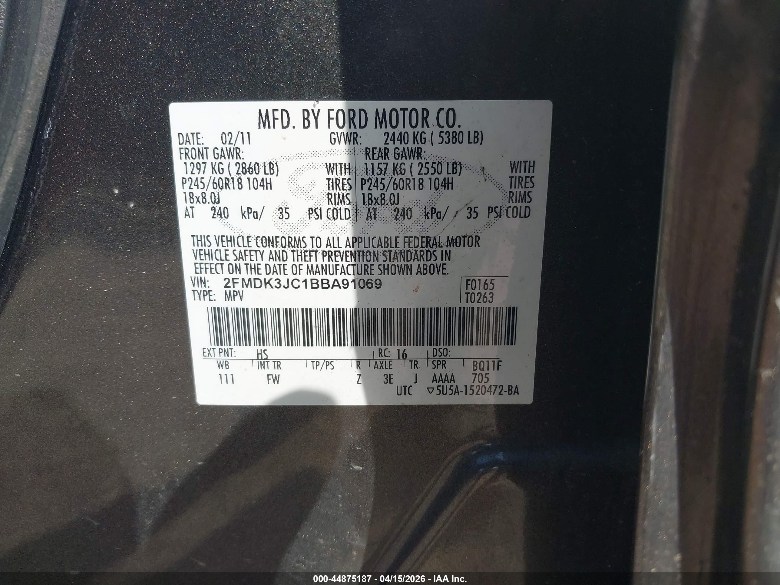 FORD EDGE image 9