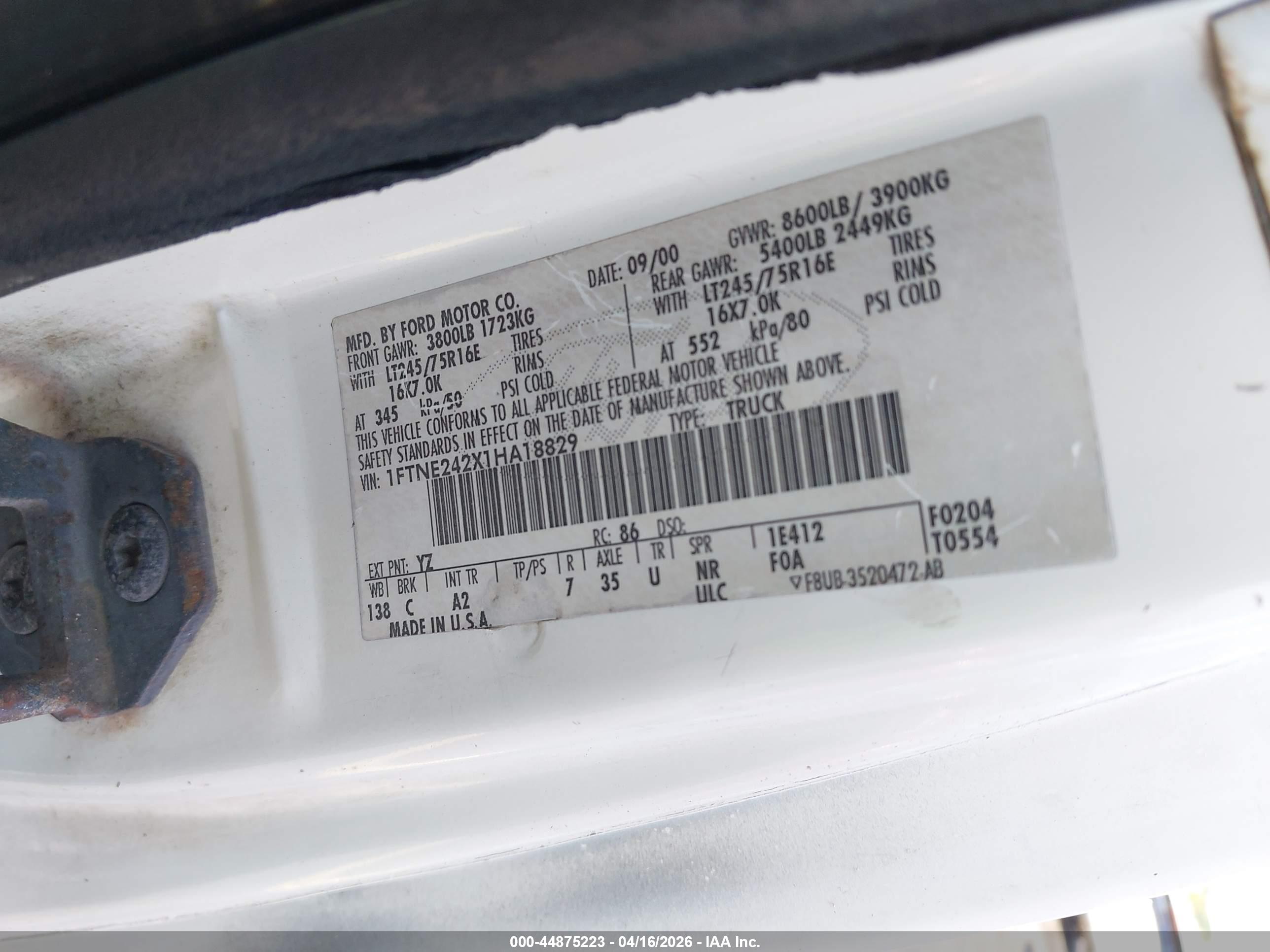 FORD E-250 image 9