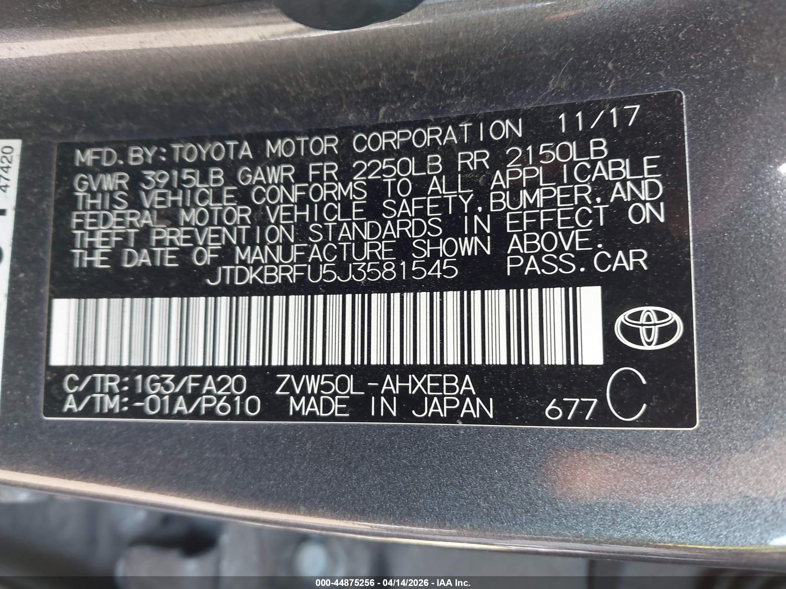 TOYOTA PRIUS image 9