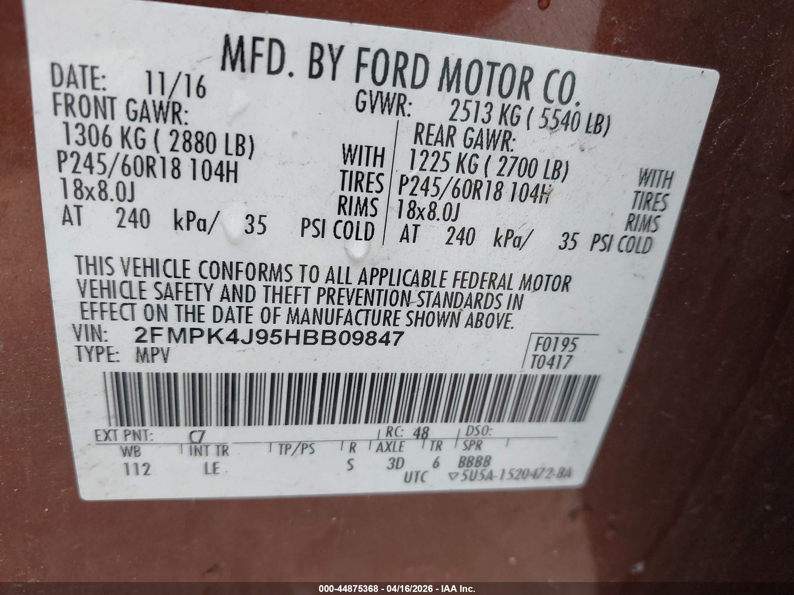 FORD EDGE image 9