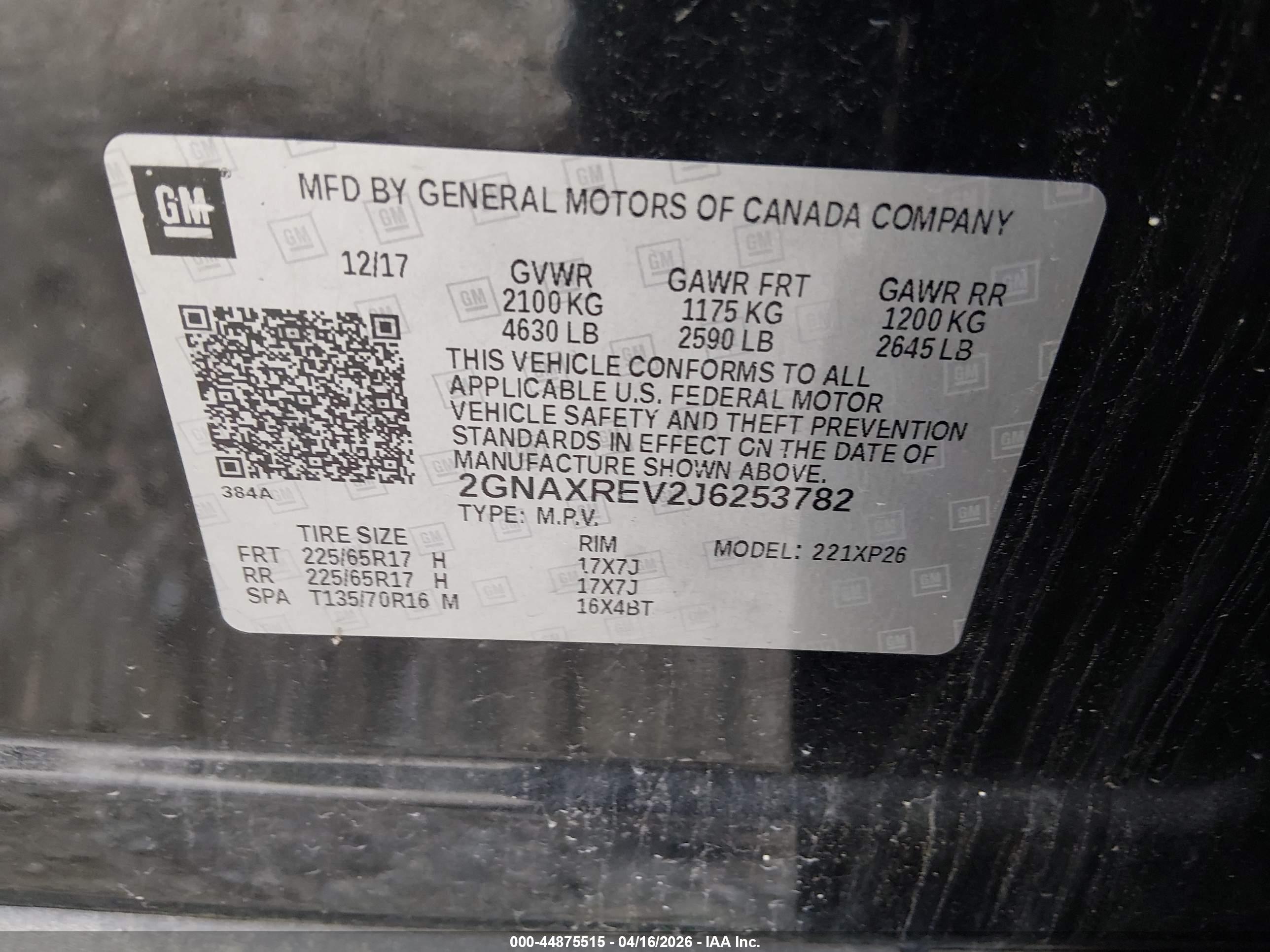 CHEVROLET EQUINOX image 9