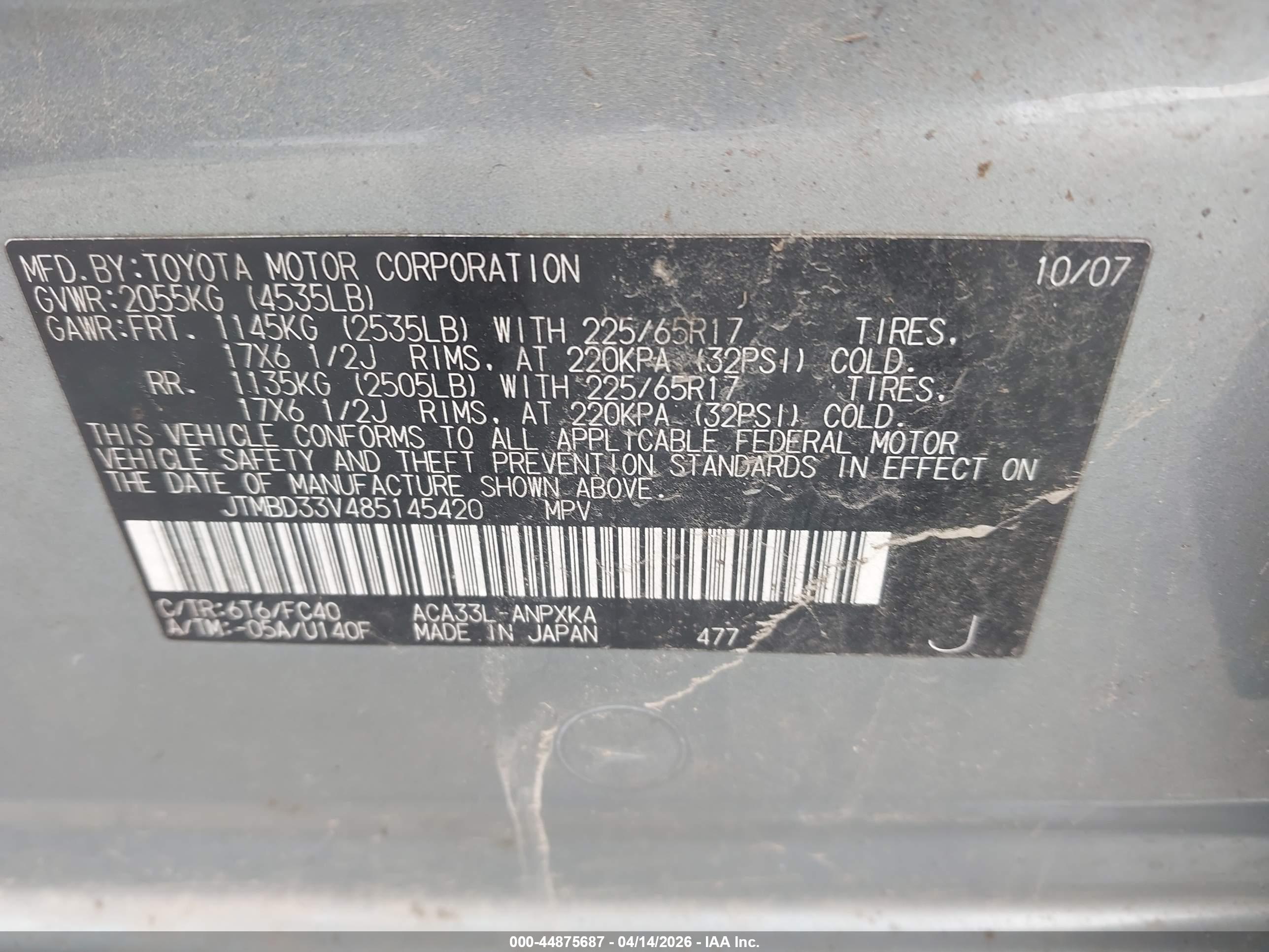 TOYOTA RAV4 image 9