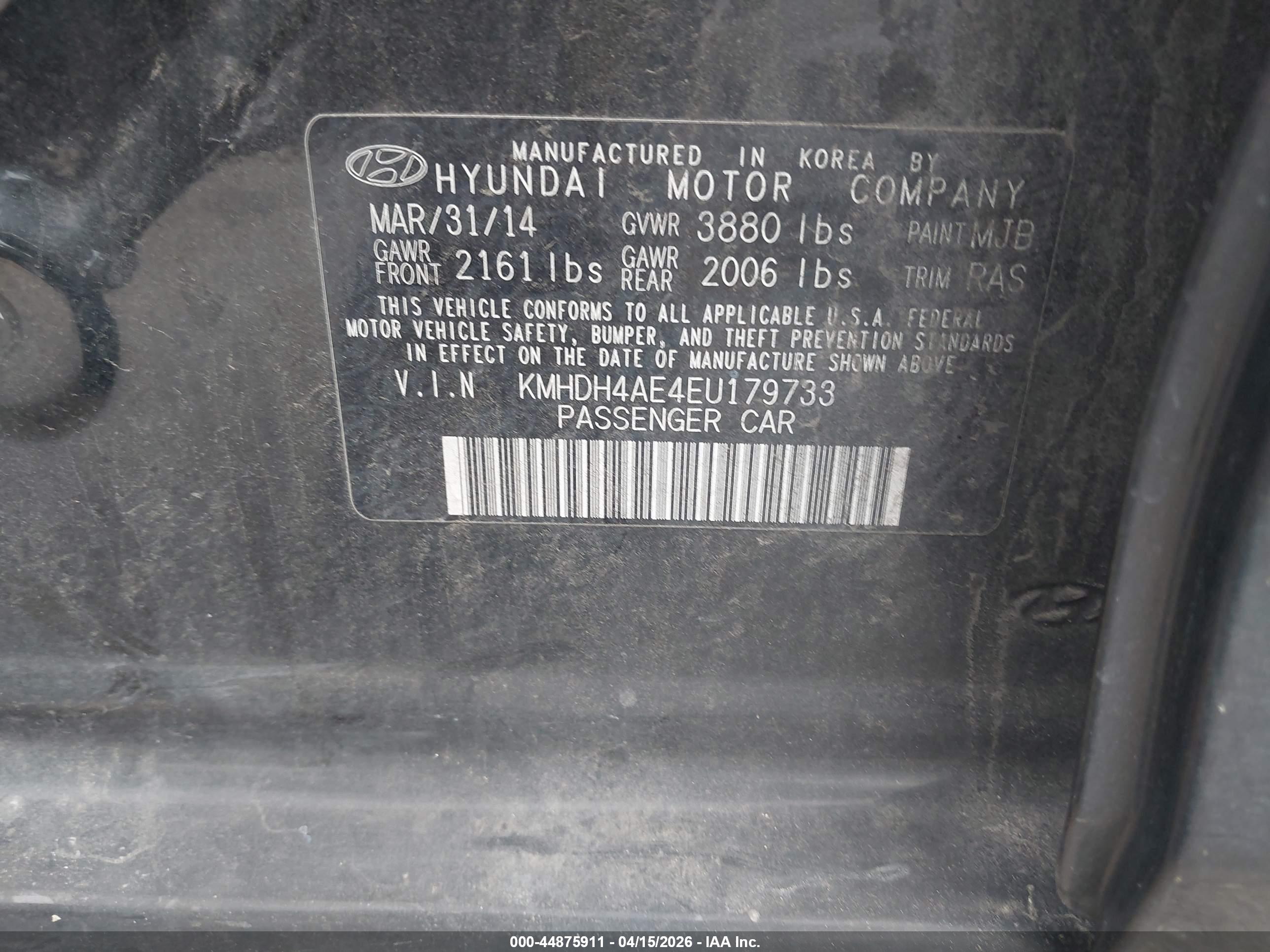 HYUNDAI ELANTRA image 9