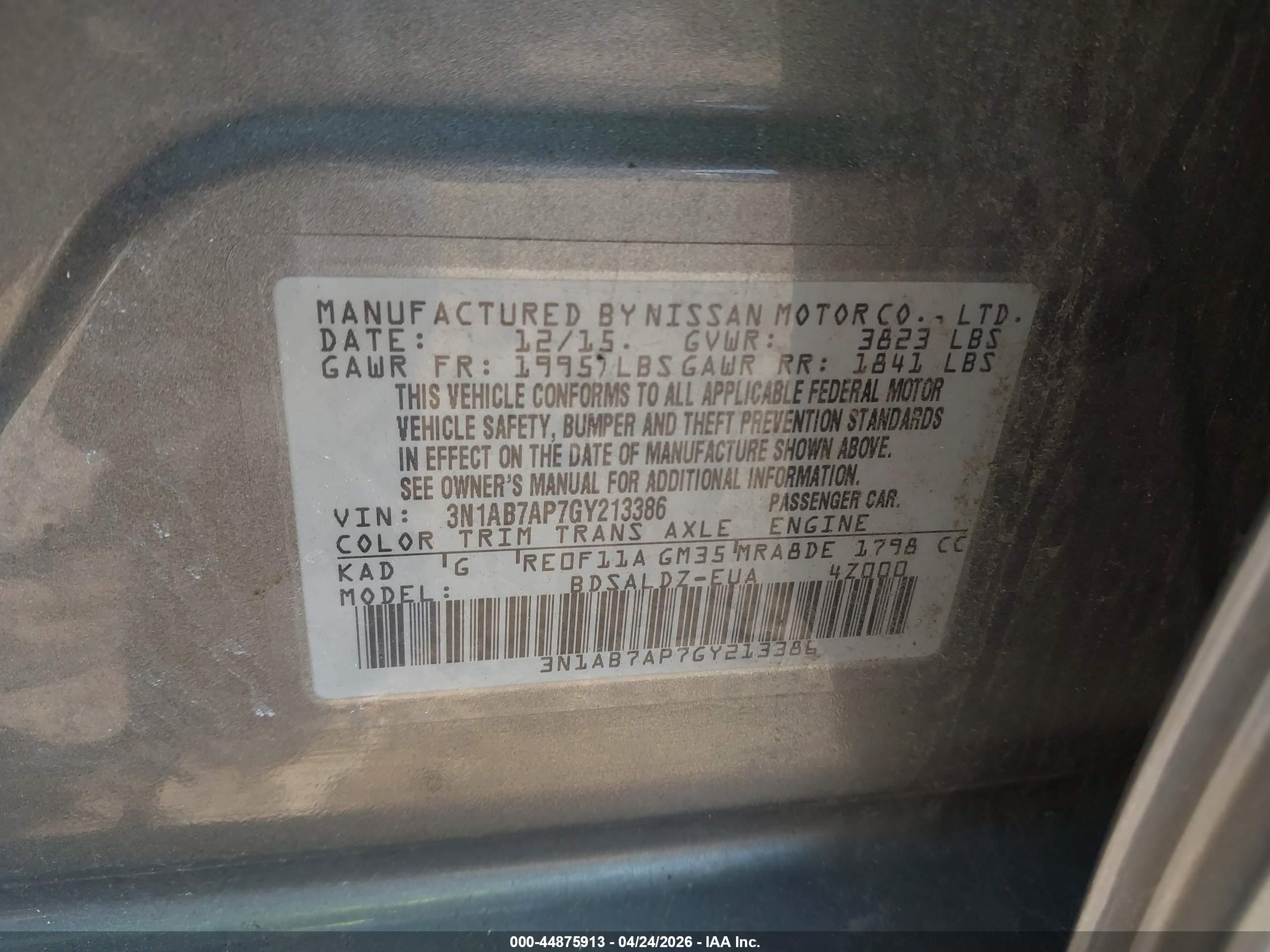 NISSAN SENTRA image 9