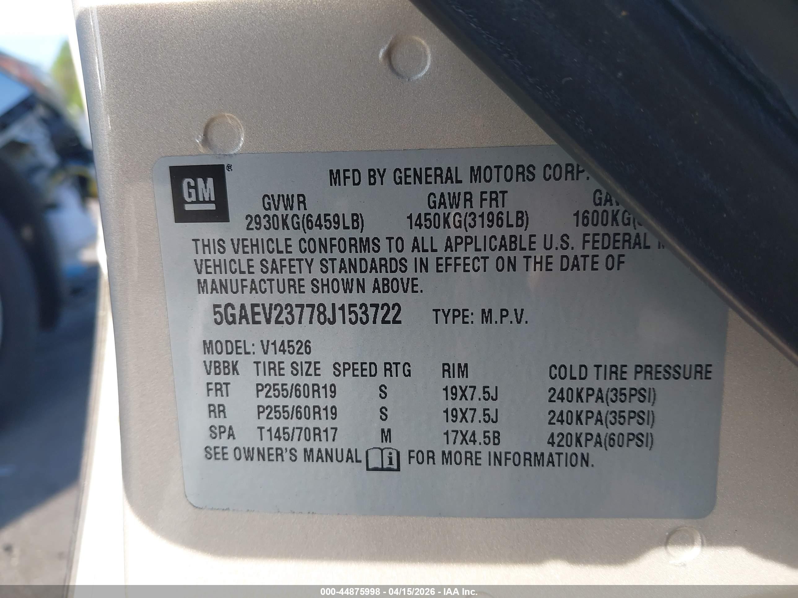 BUICK ENCLAVE image 9