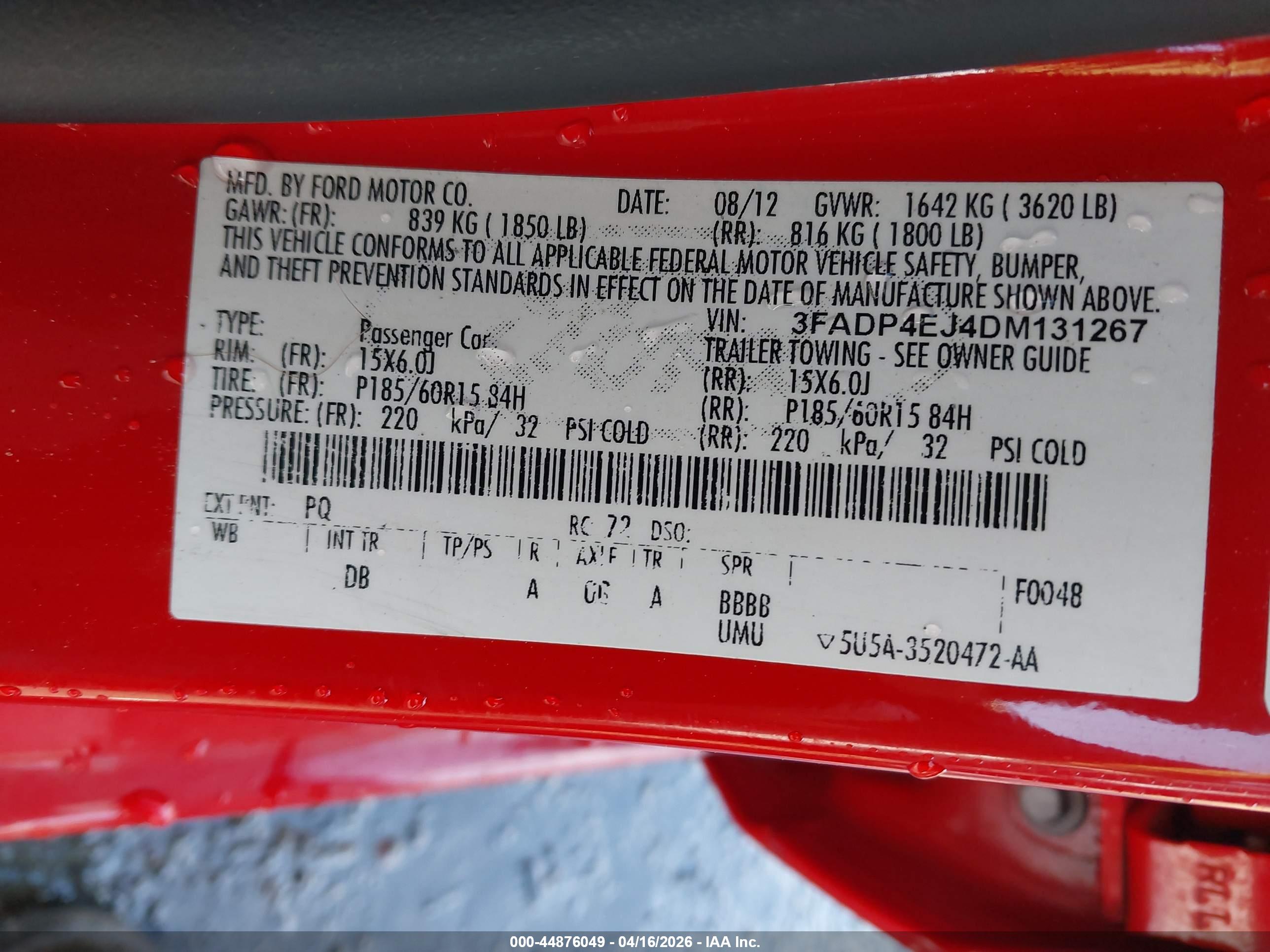 FORD FIESTA image 9