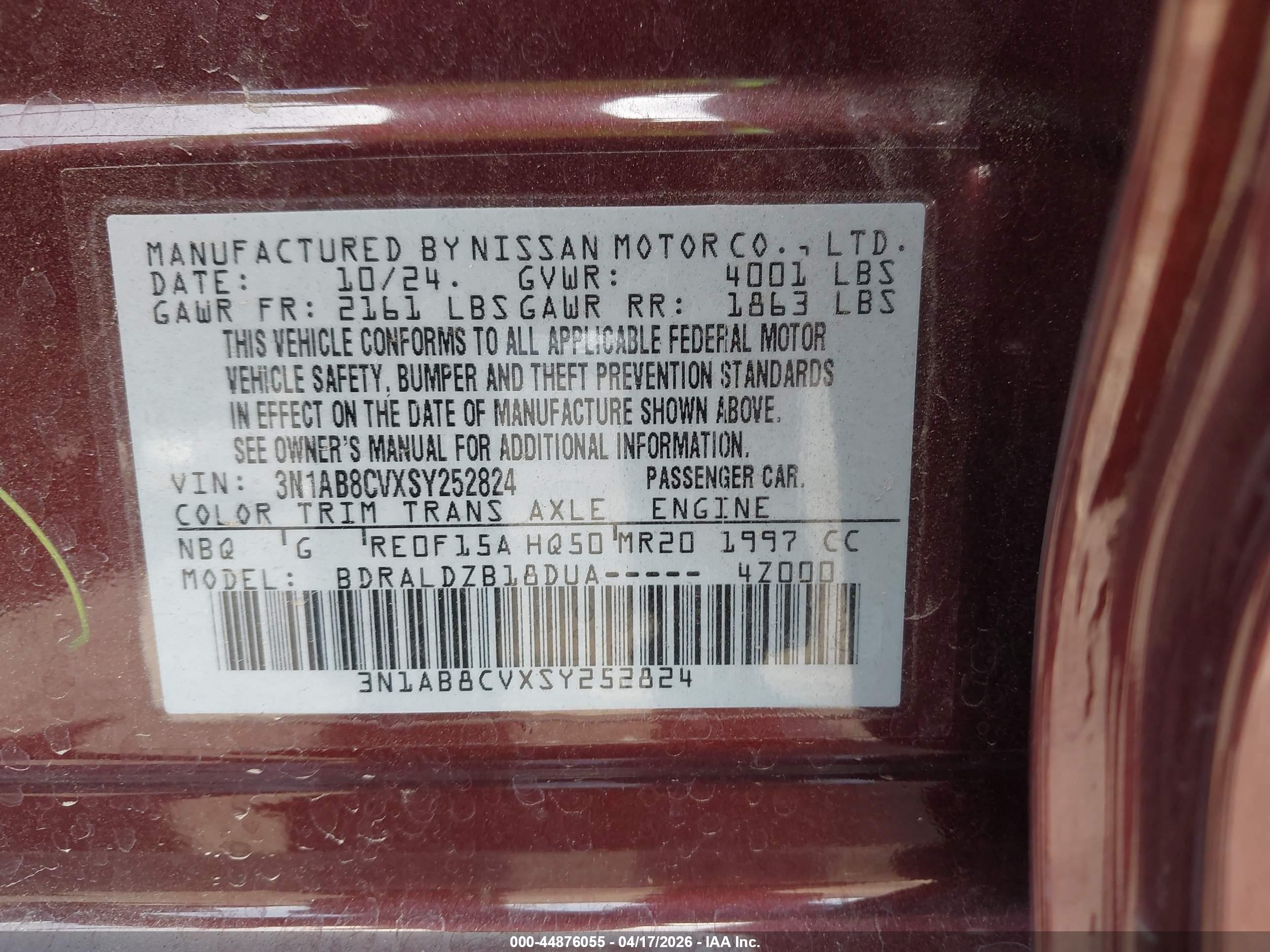 NISSAN SENTRA image 9