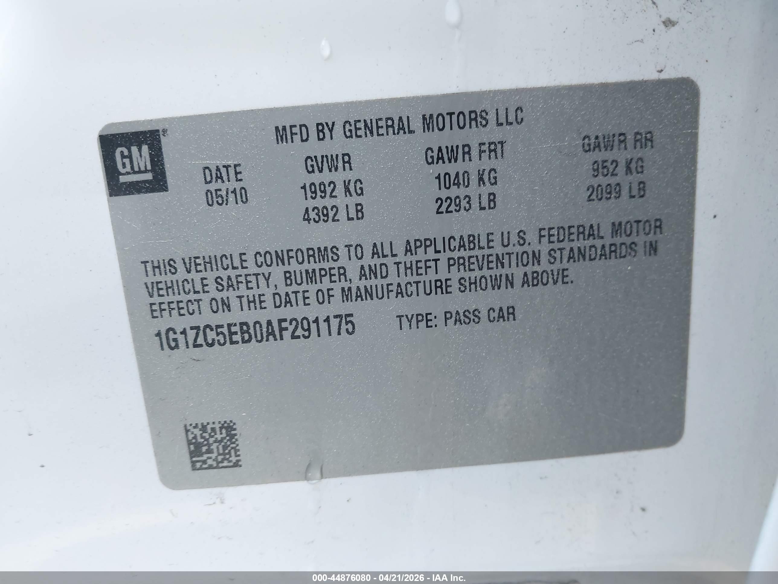 CHEVROLET MALIBU image 9