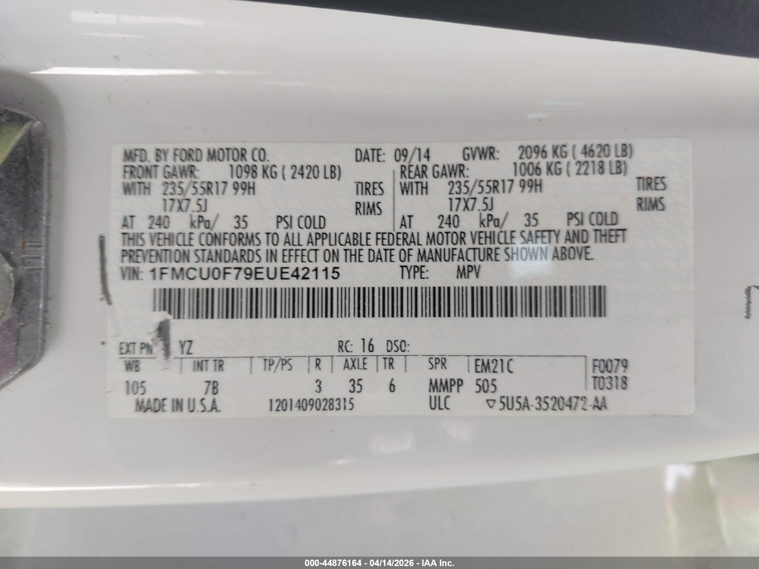 FORD ESCAPE image 9