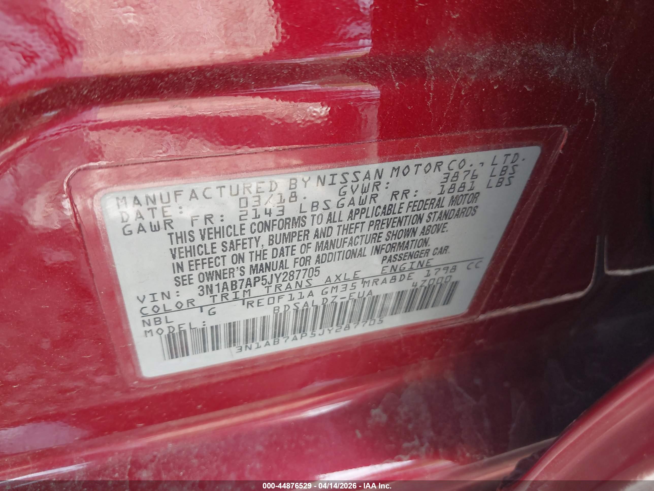 NISSAN SENTRA image 9