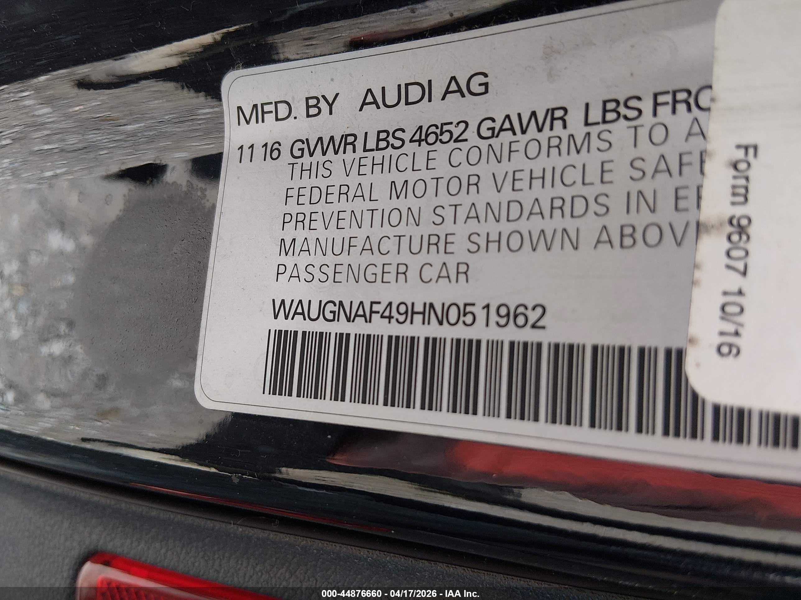 AUDI A4 image 9