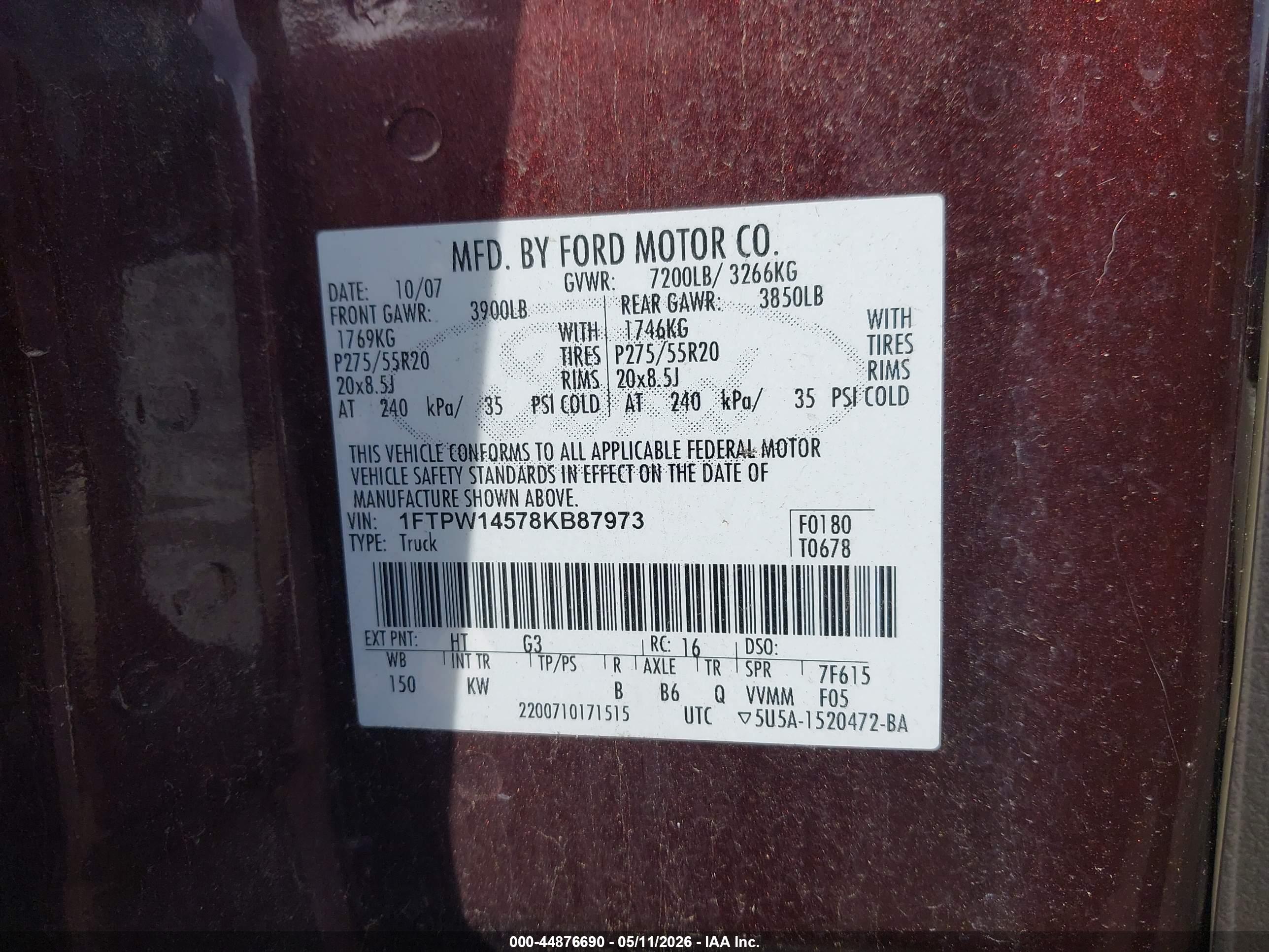 FORD F-150 image 9