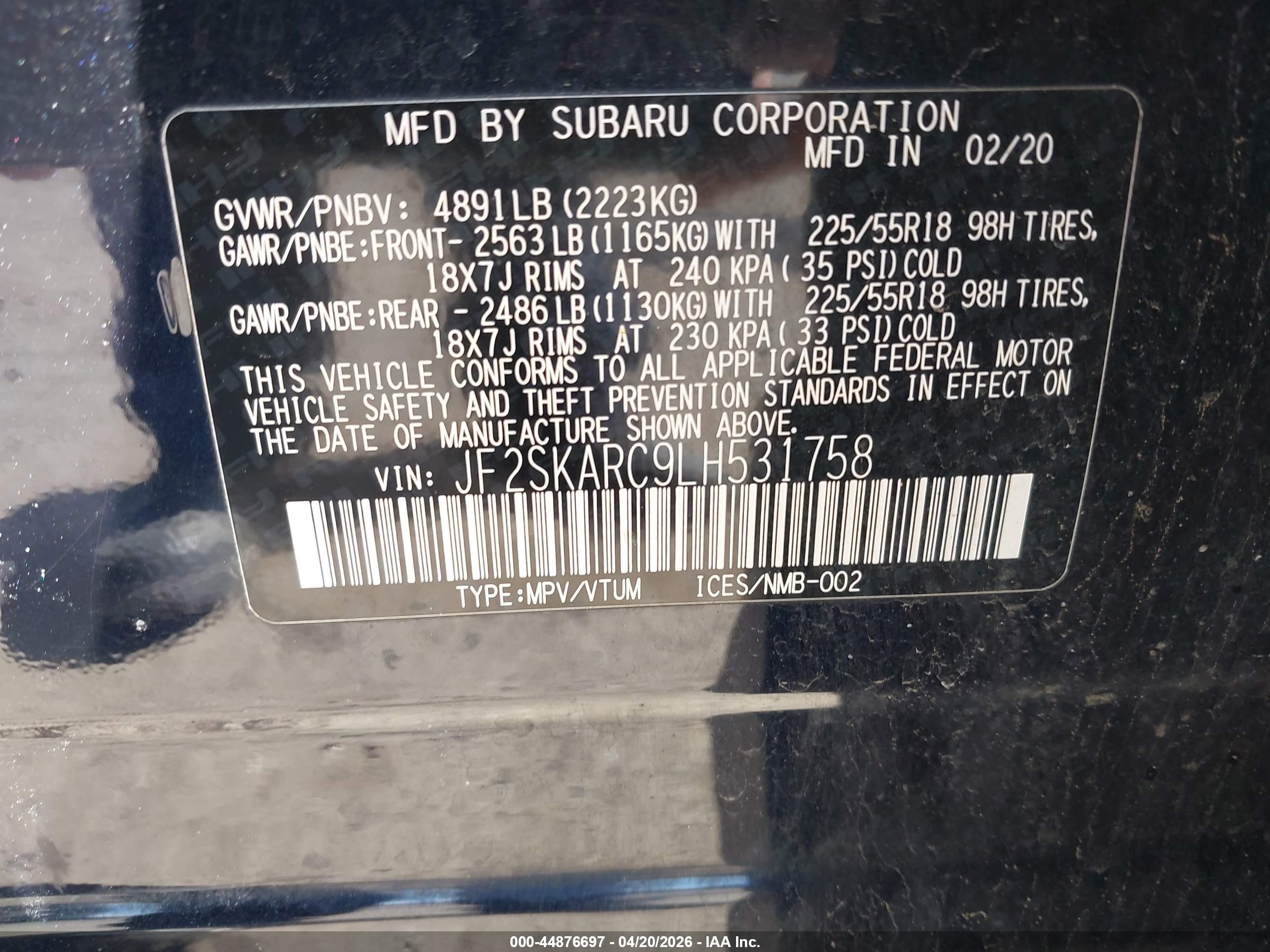 SUBARU FORESTER image 9
