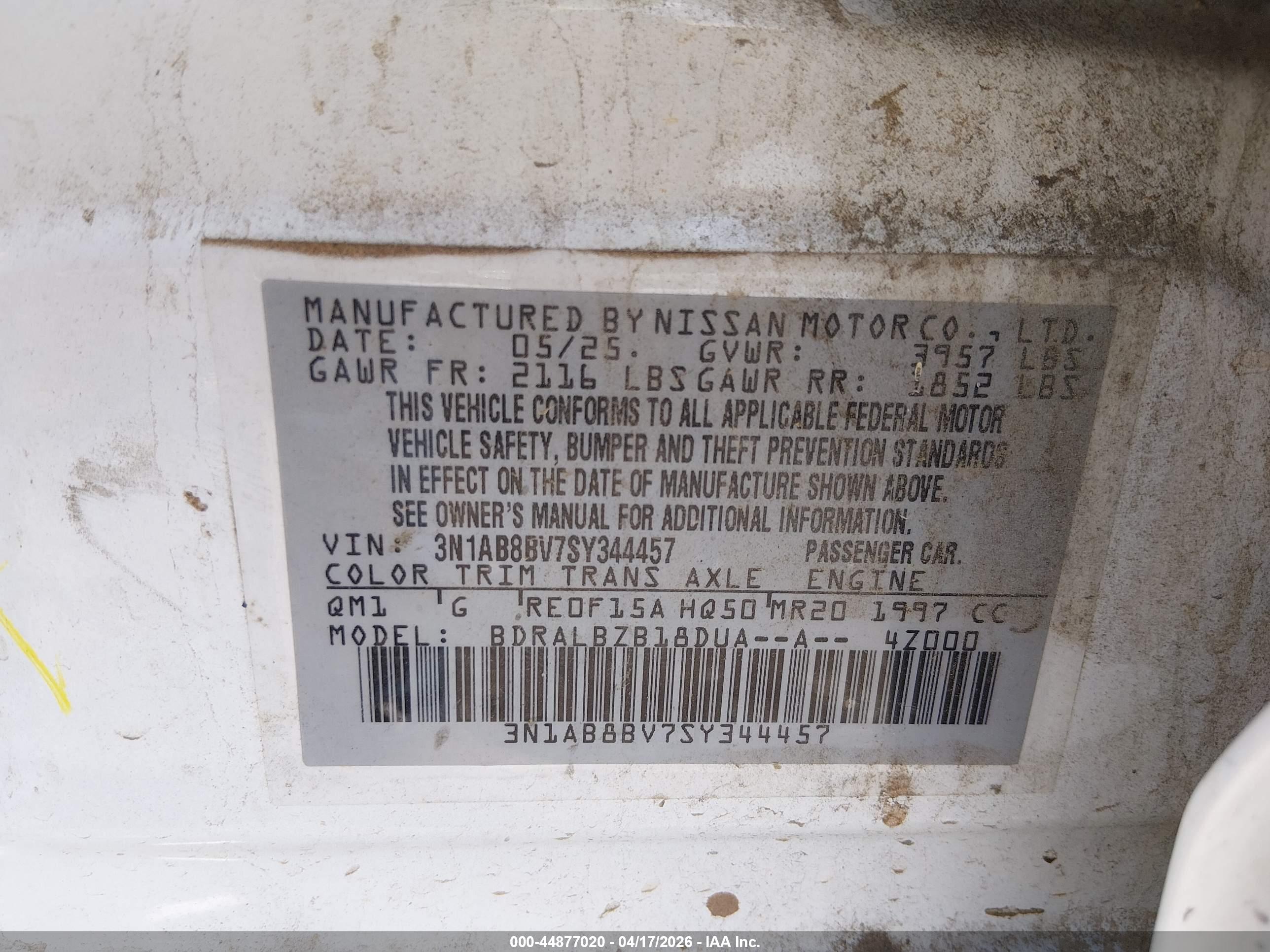 NISSAN SENTRA image 9