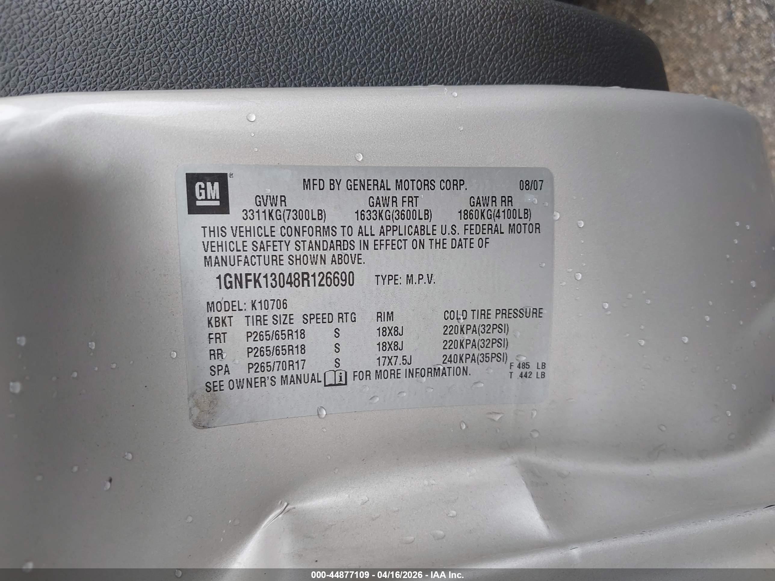 CHEVROLET TAHOE image 9
