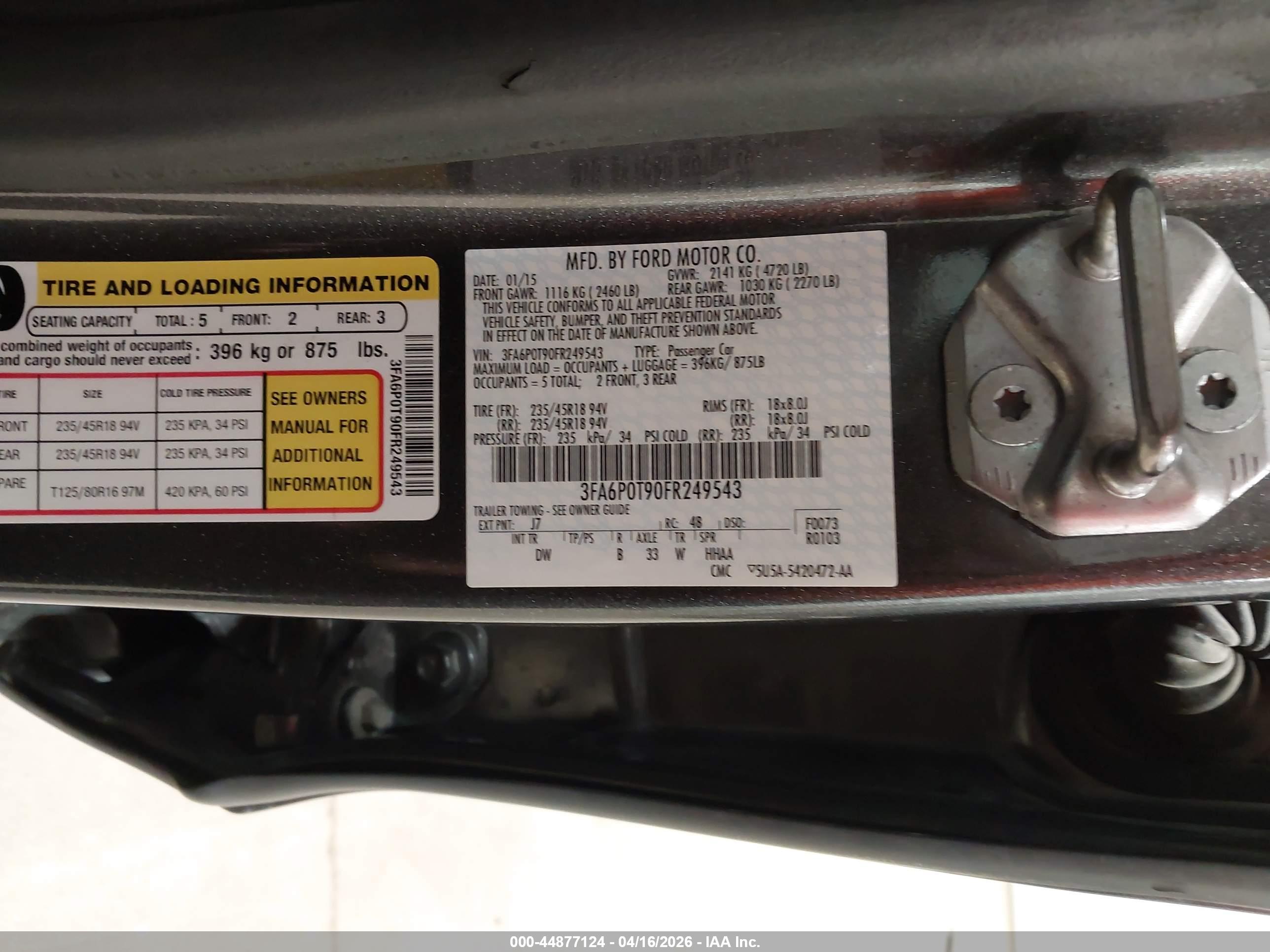 FORD FUSION image 9