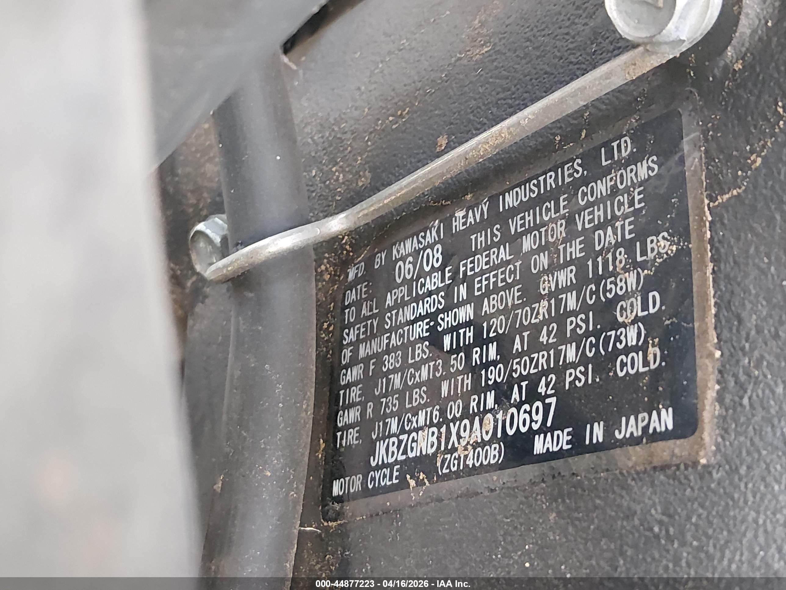 KAWASAKI ZG1400 image 10
