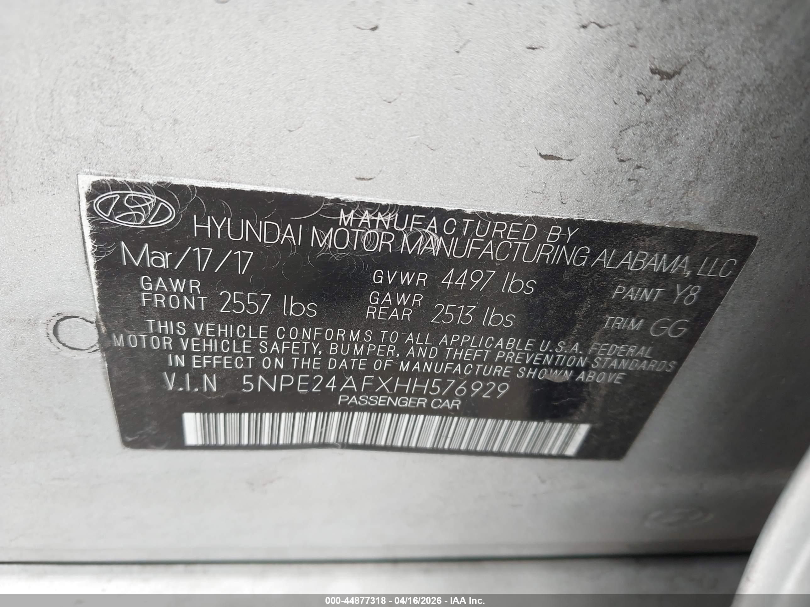 HYUNDAI SONATA image 9