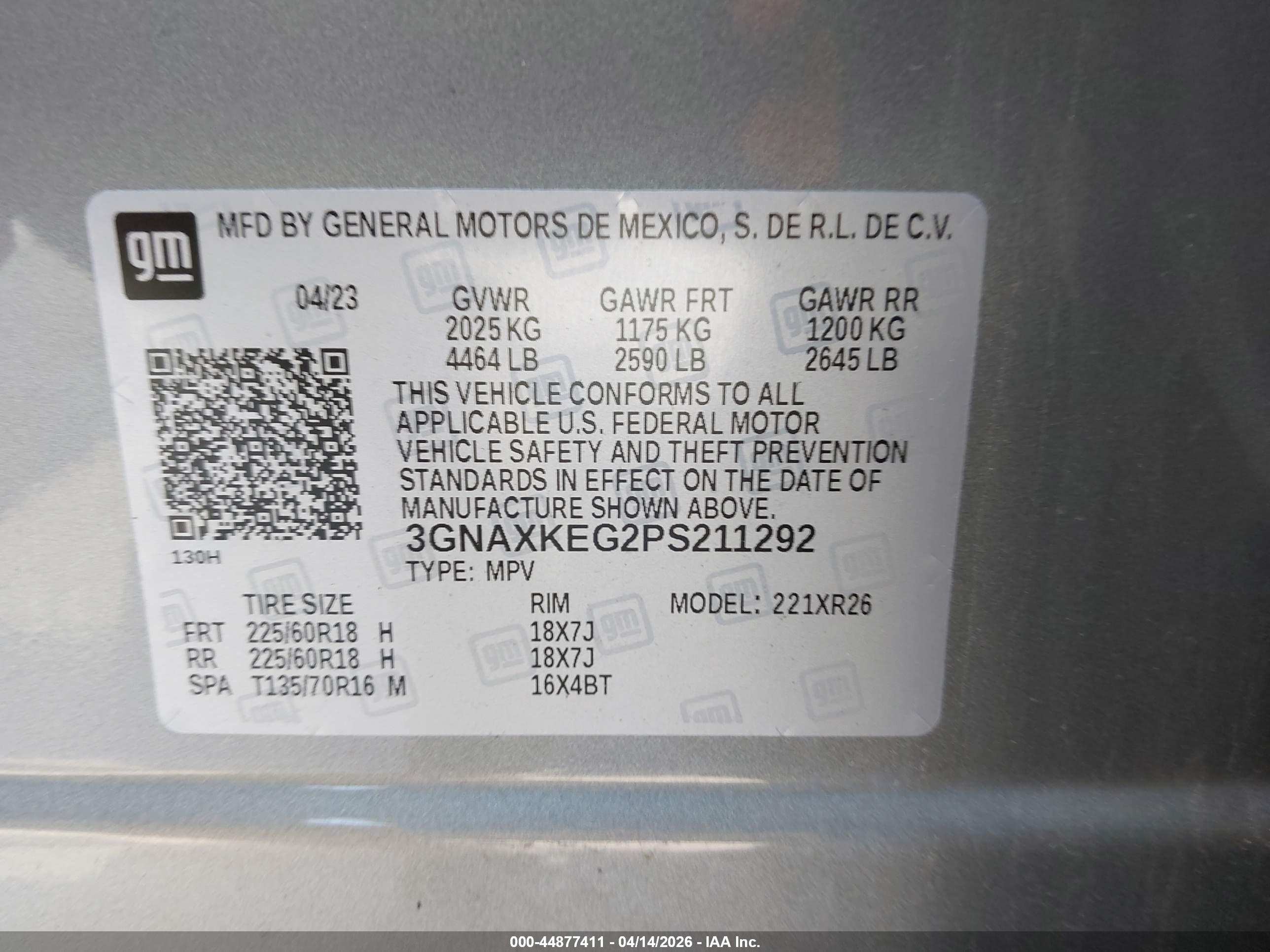 CHEVROLET EQUINOX image 9