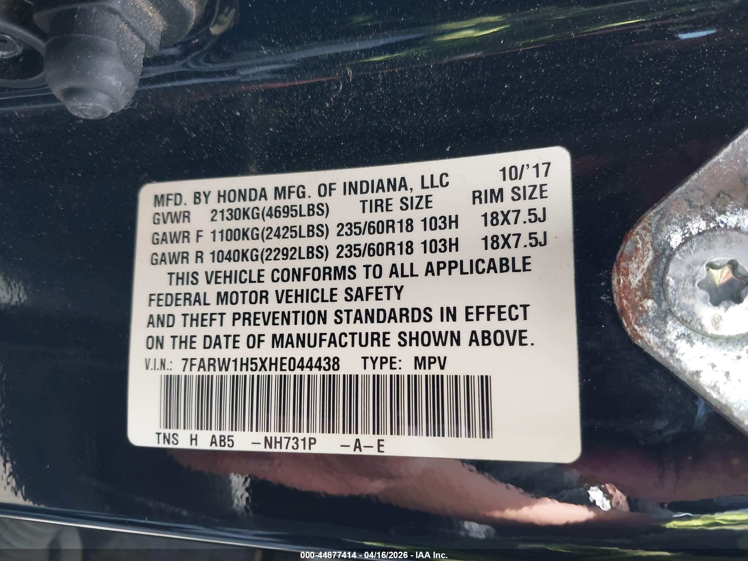 HONDA CR-V image 9