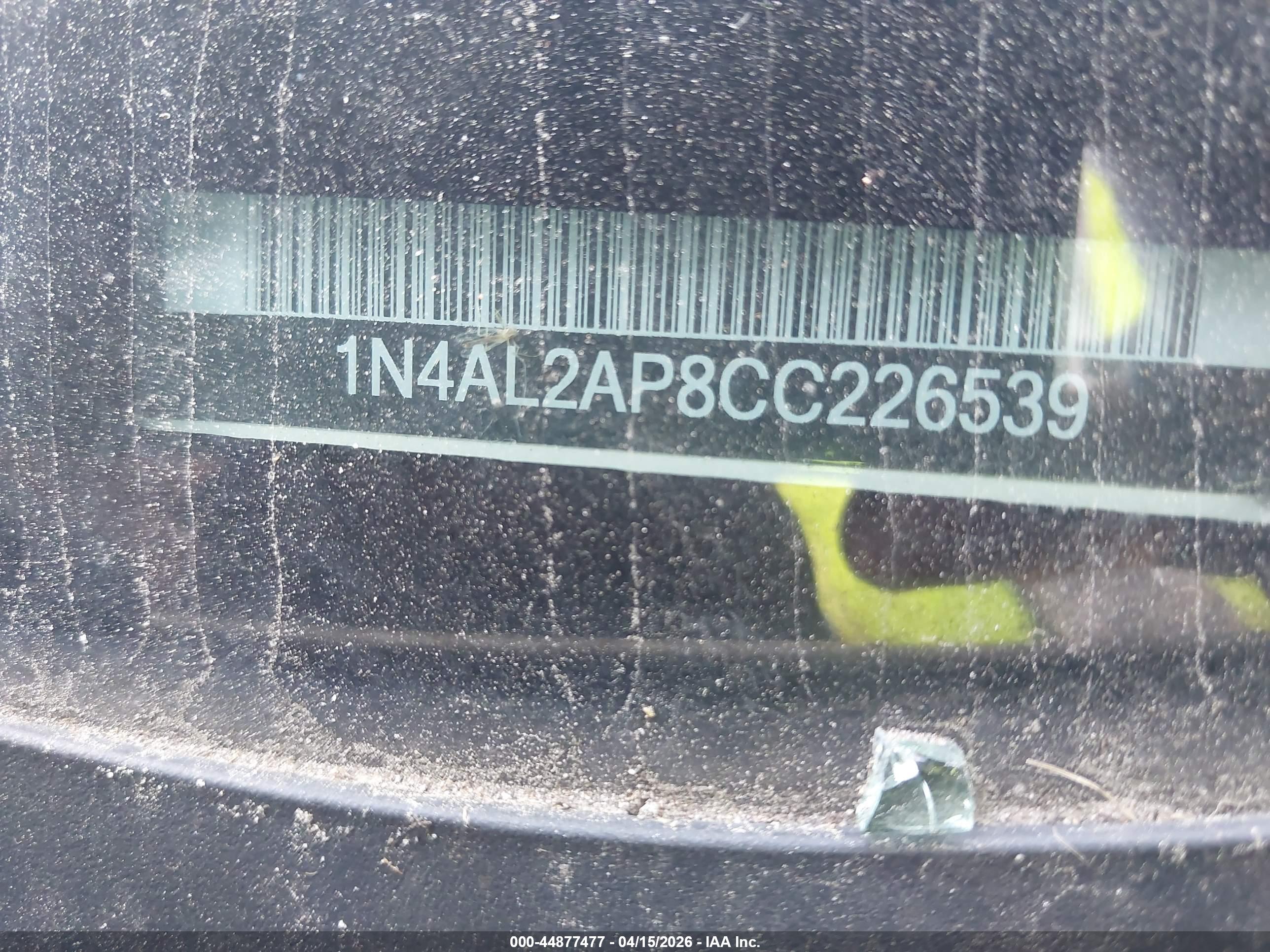 NISSAN ALTIMA image 9