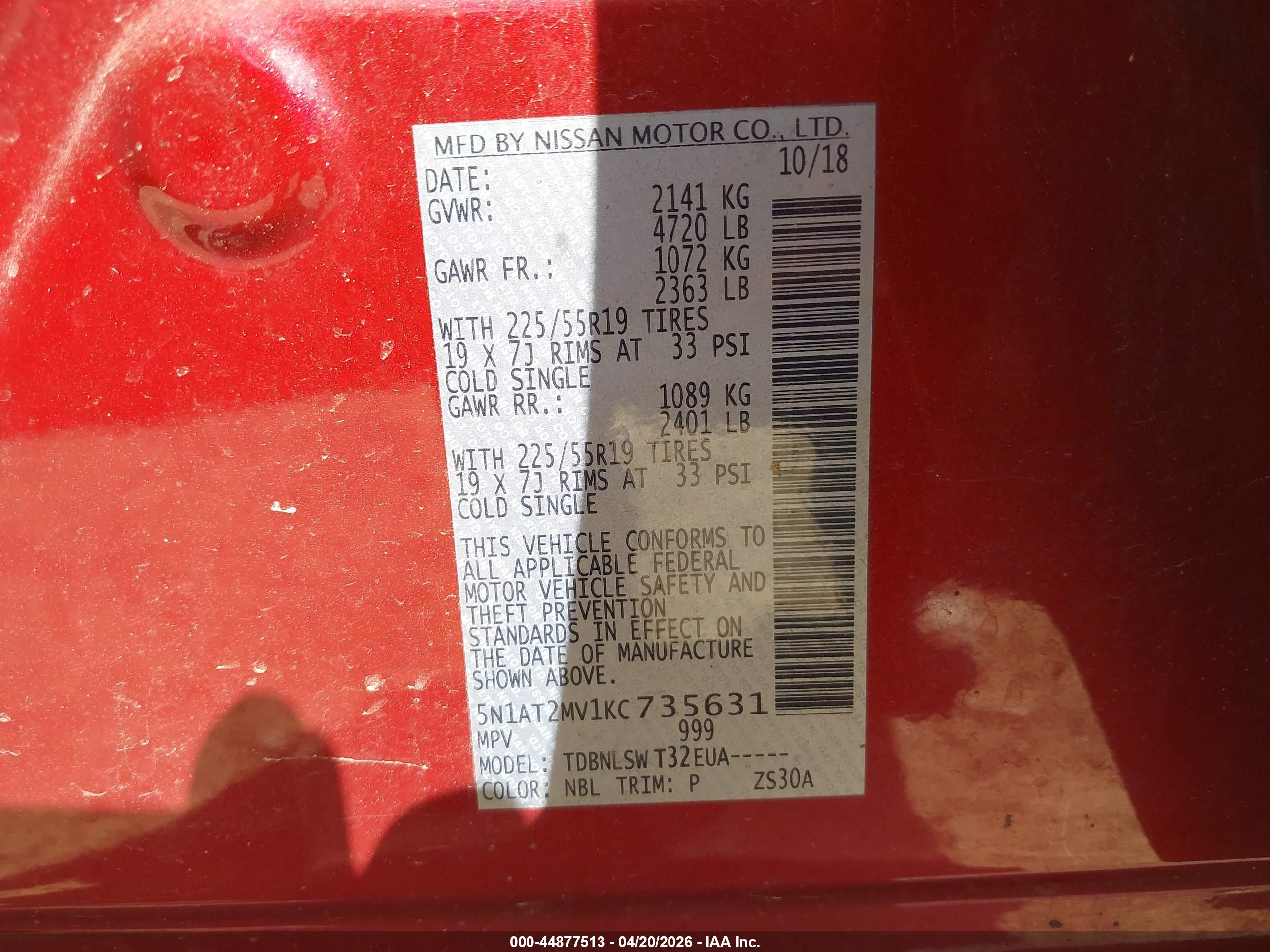 NISSAN ROGUE image 9