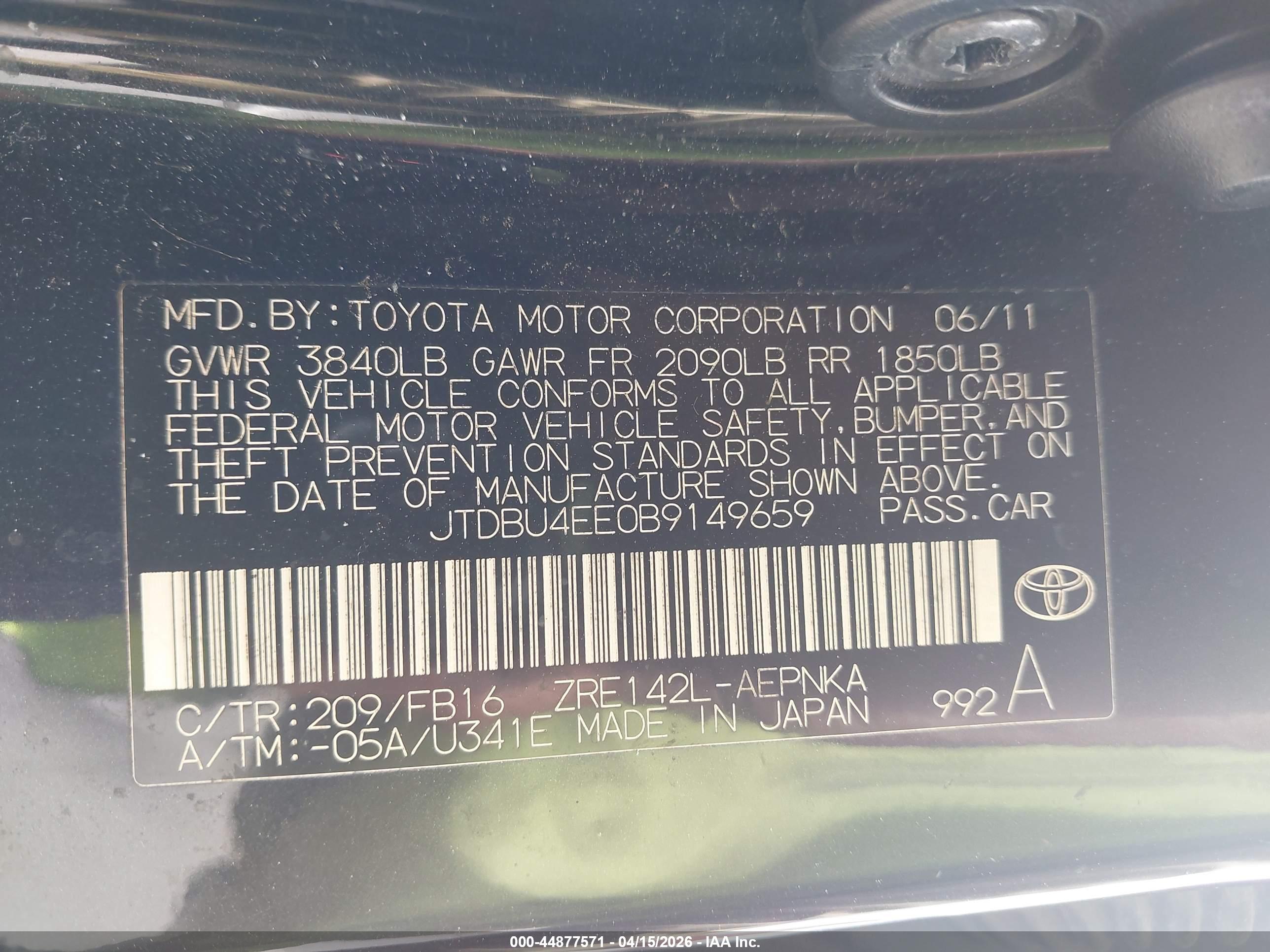 TOYOTA COROLLA image 9