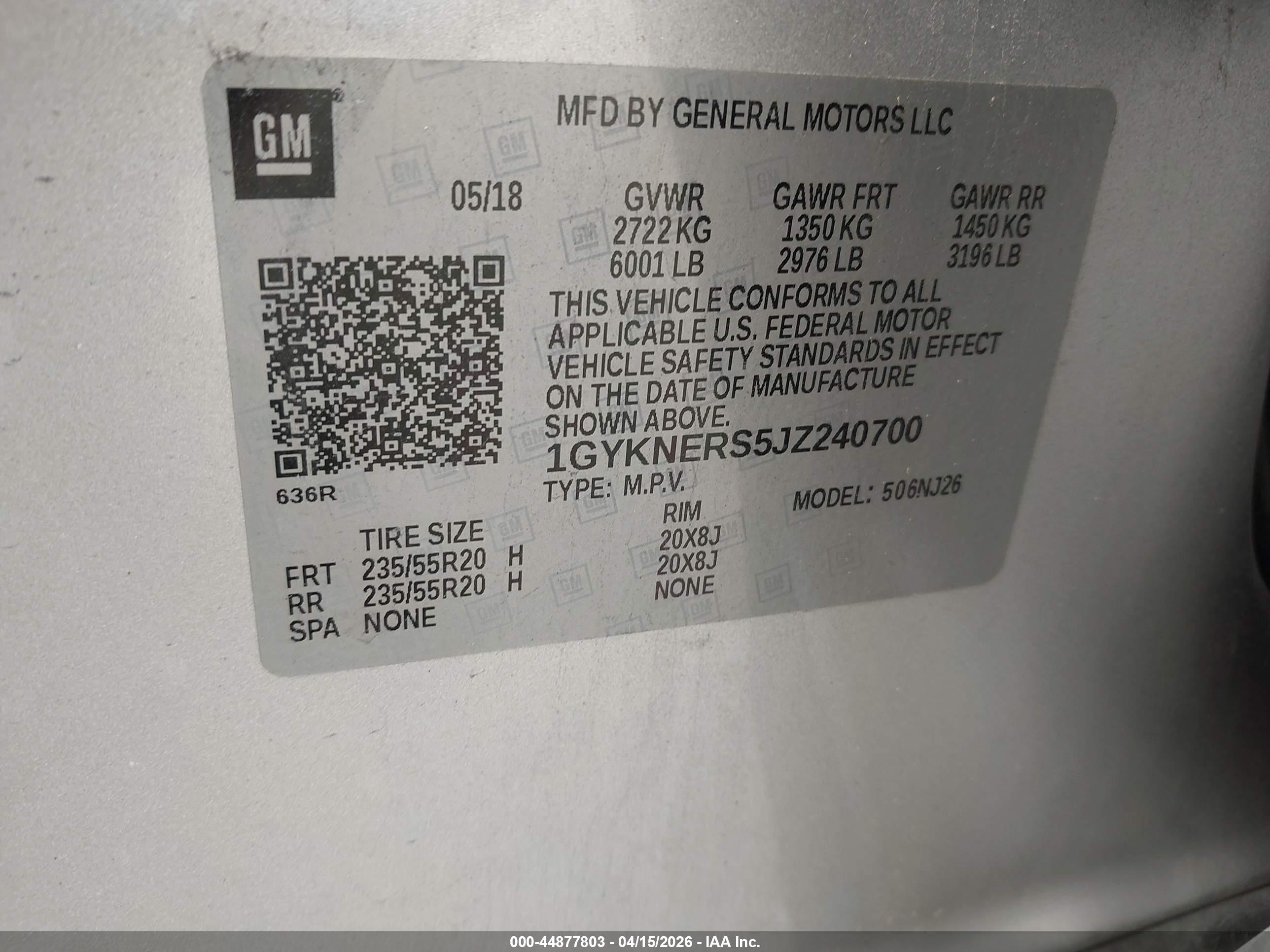 CADILLAC XT5 image 9
