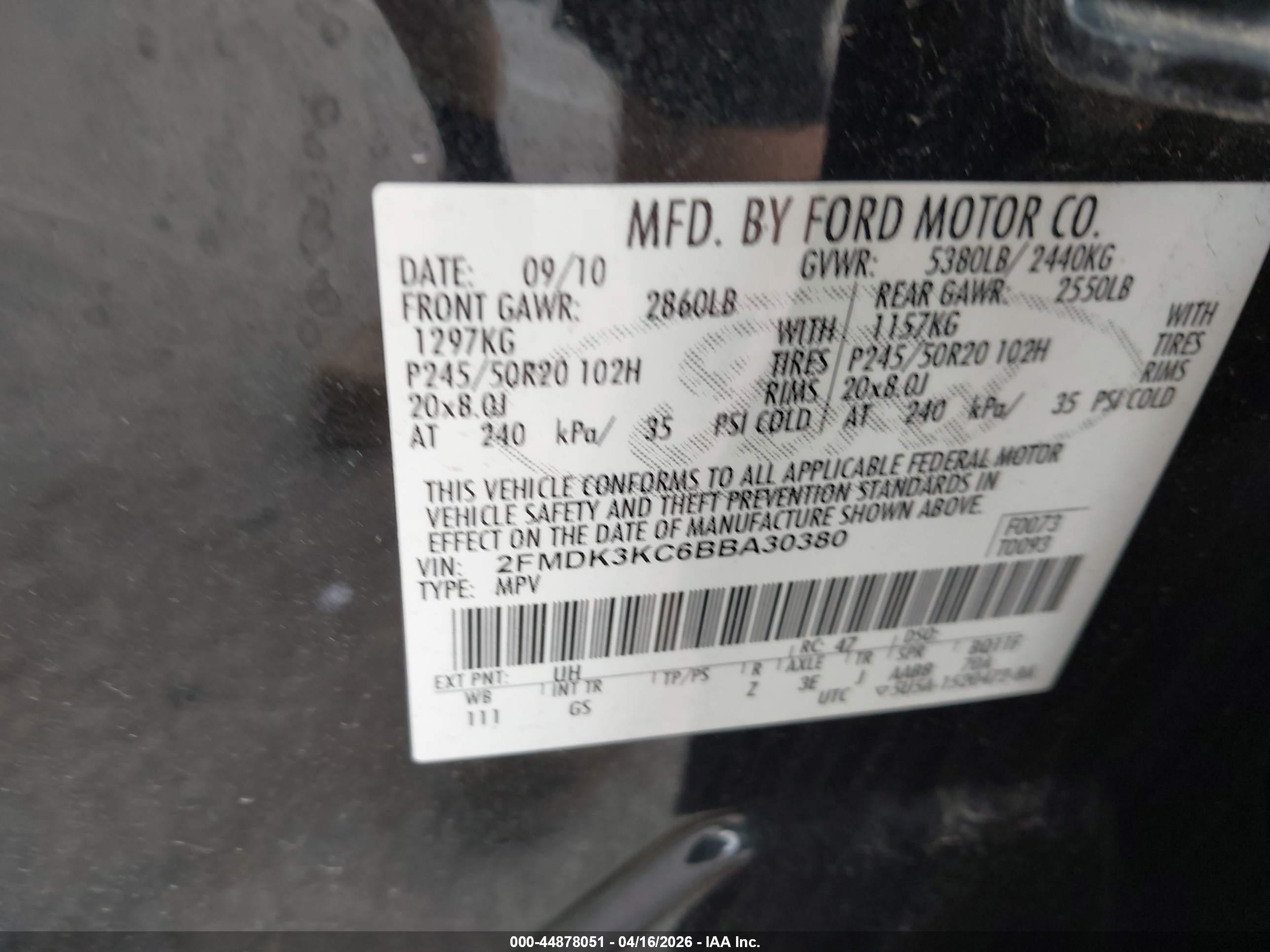 FORD EDGE image 9