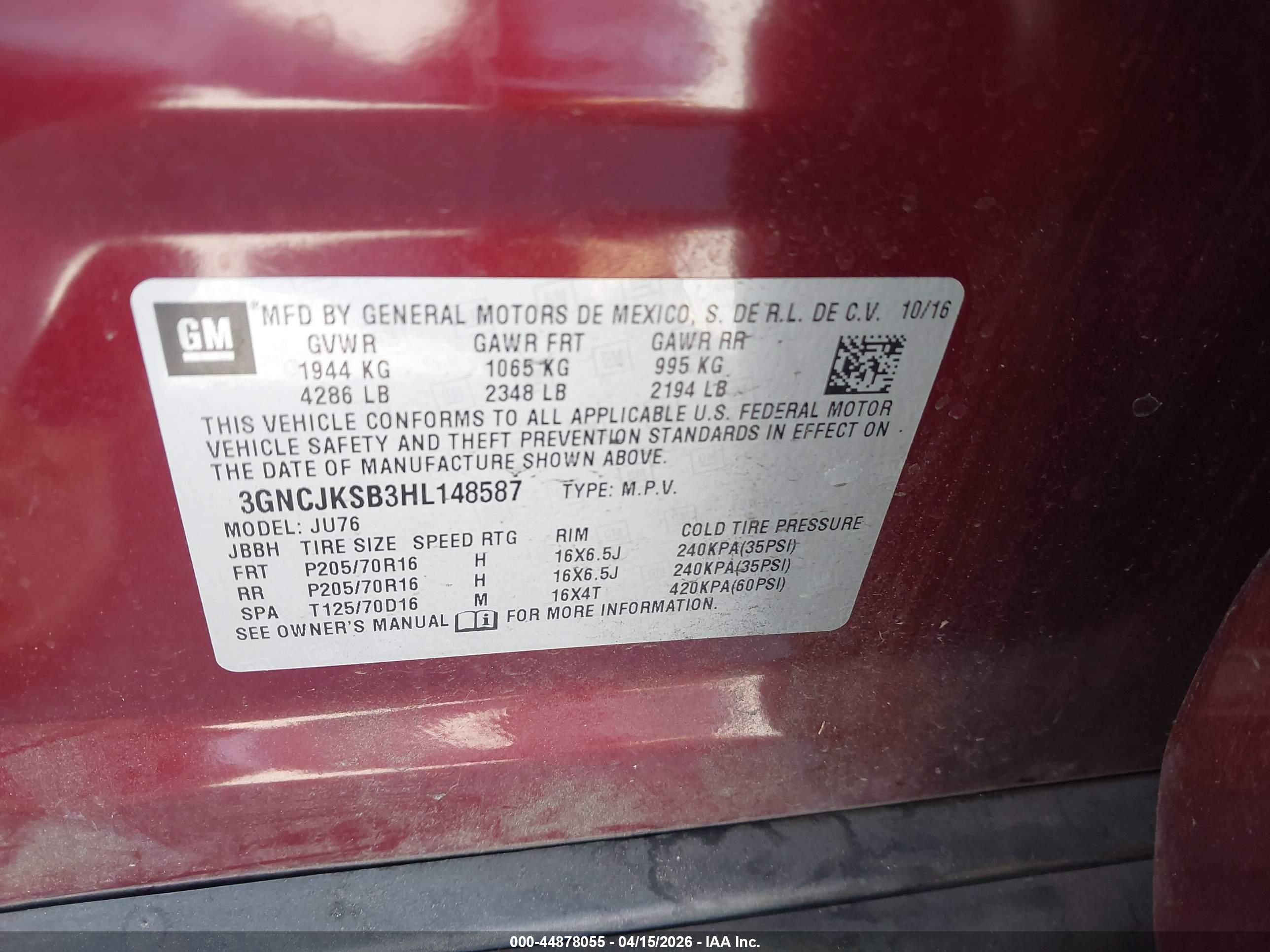 CHEVROLET TRAX image 9