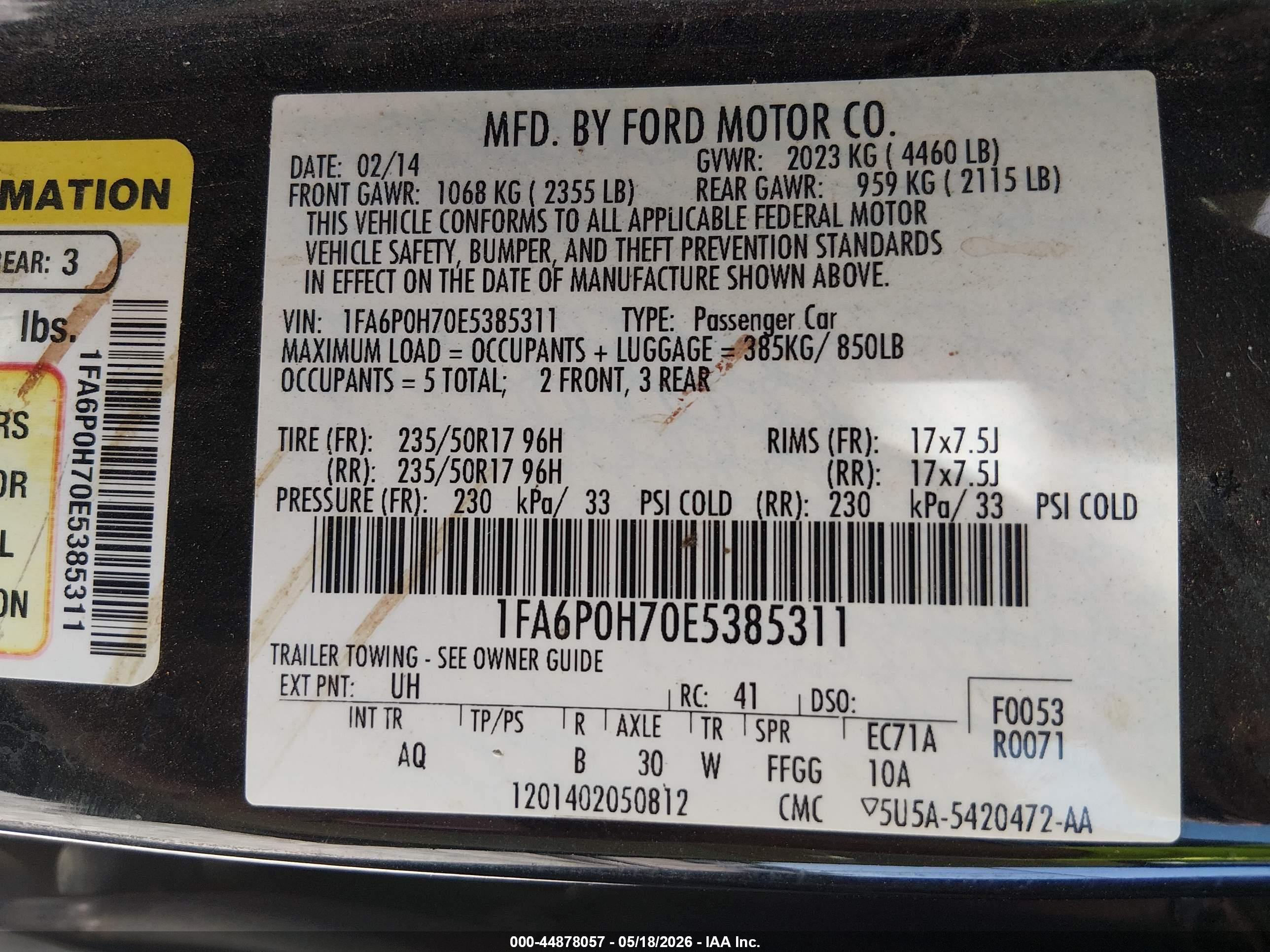 FORD FUSION image 9