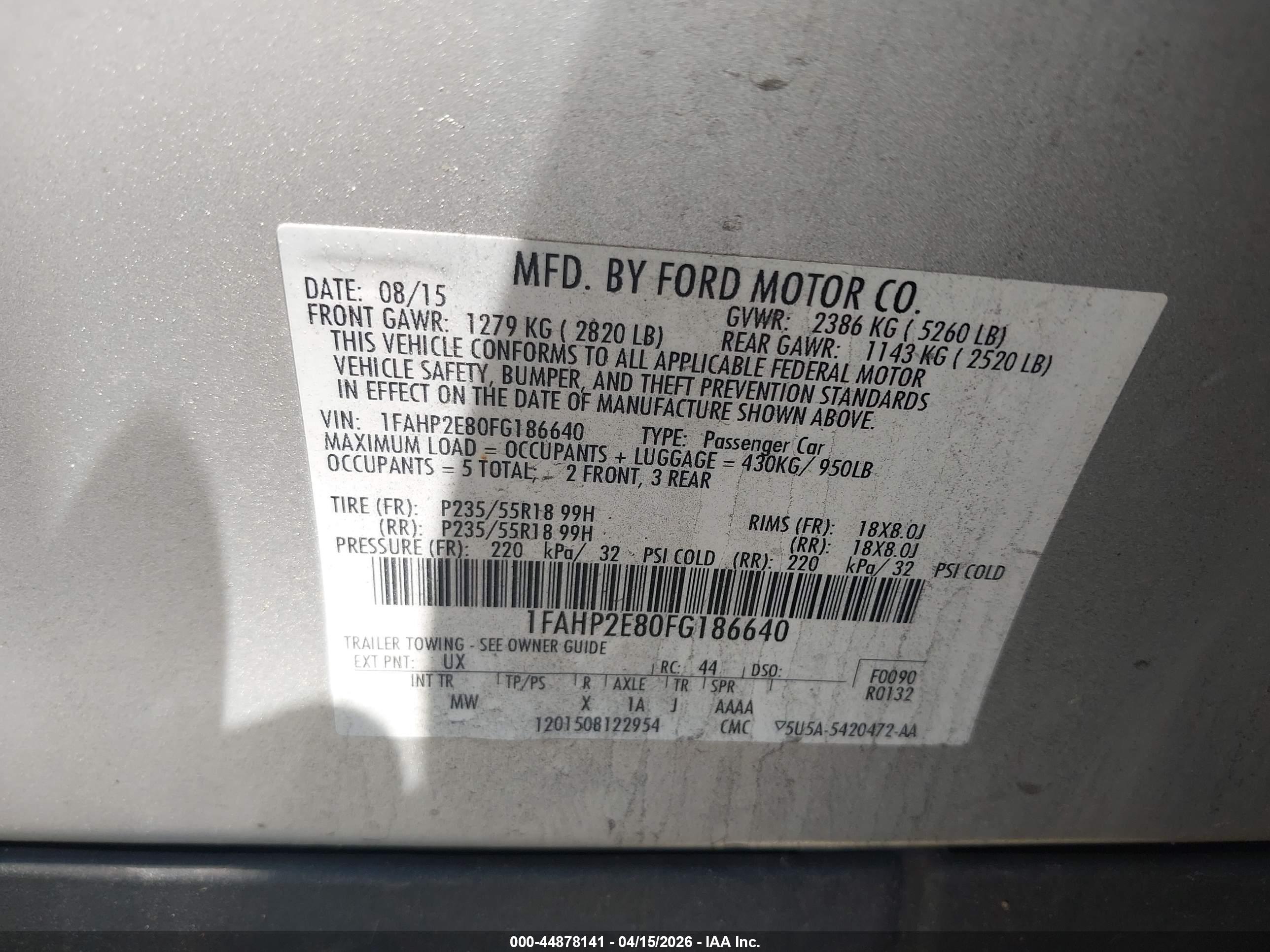 FORD TAURUS image 9